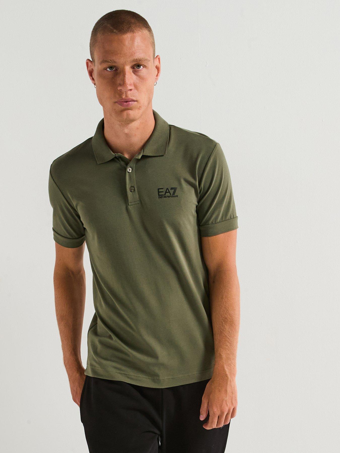 EA7 Emporio Armani Train Core Id Small Logo Polo Shirt - Green