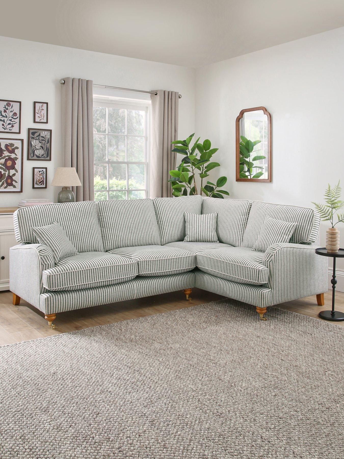the-very-collection-bay-stripe-right-handnbspdouble-arm-corner-group-sofanbsp--made-to-order-in-the-uk