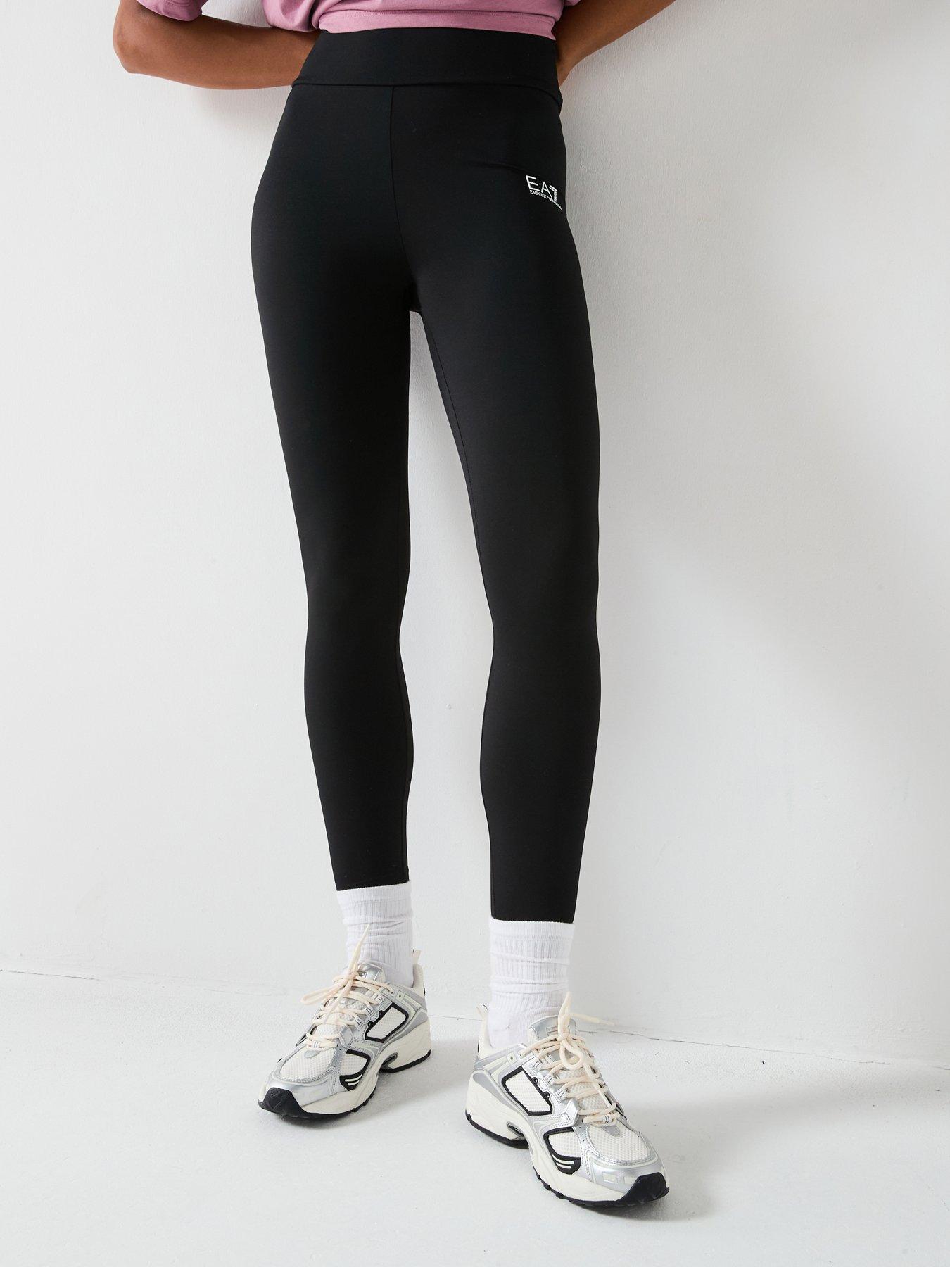 Image 1 of 6 of EA7 Emporio Armani Leggings - Black