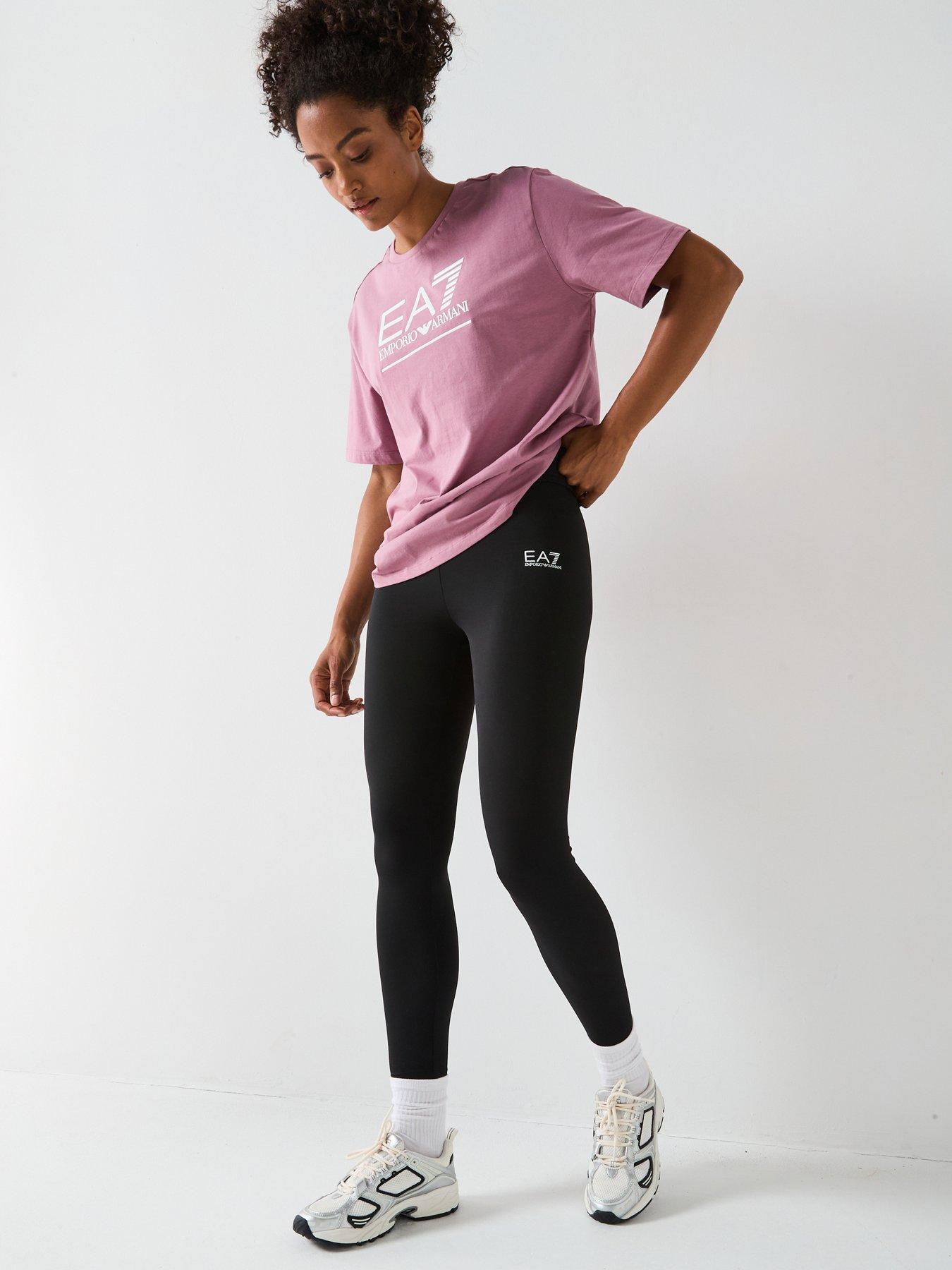 Image 3 of 6 of EA7 Emporio Armani Leggings - Black