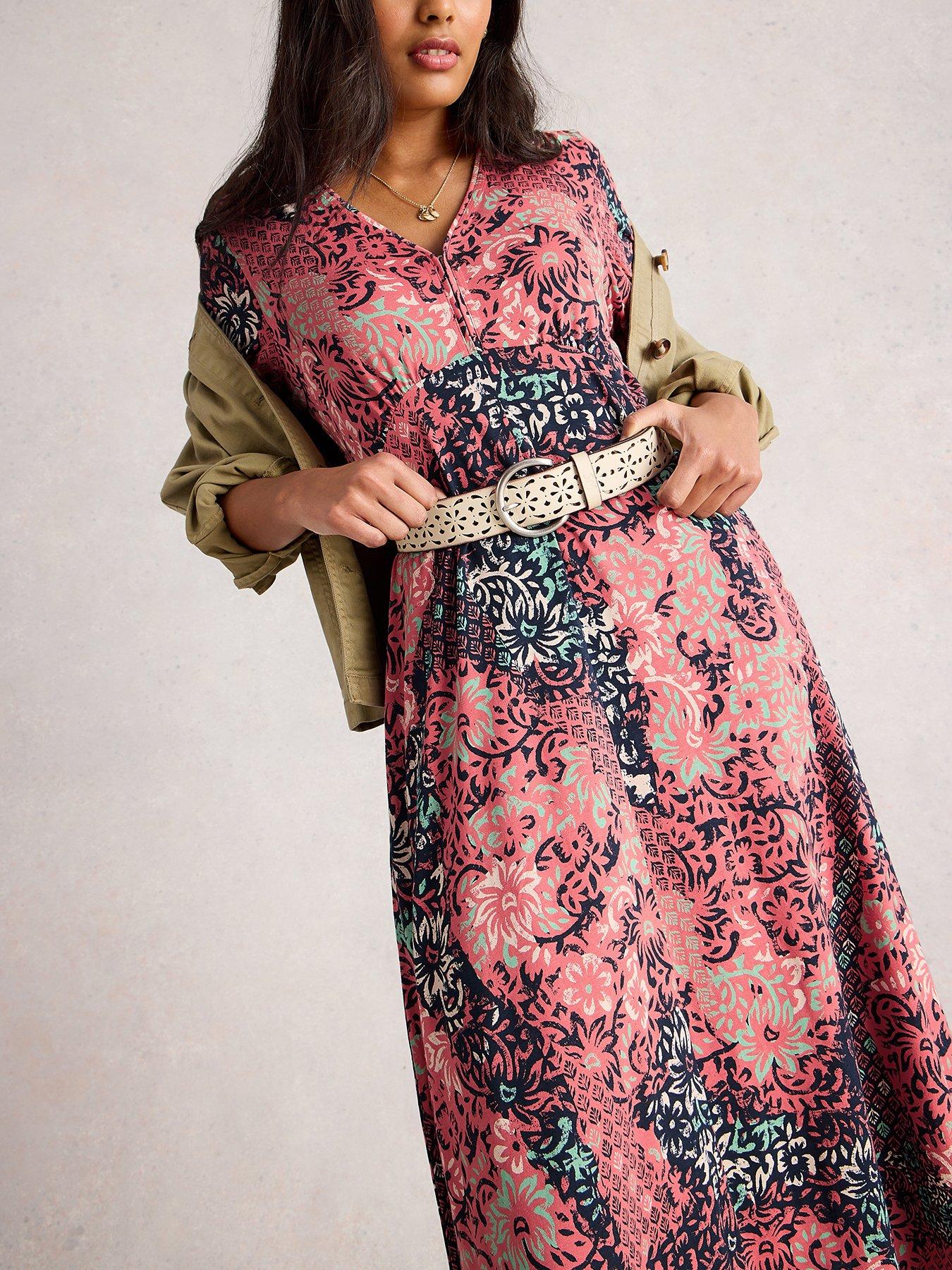 White Stuff Megan Jersey Dress - Pink