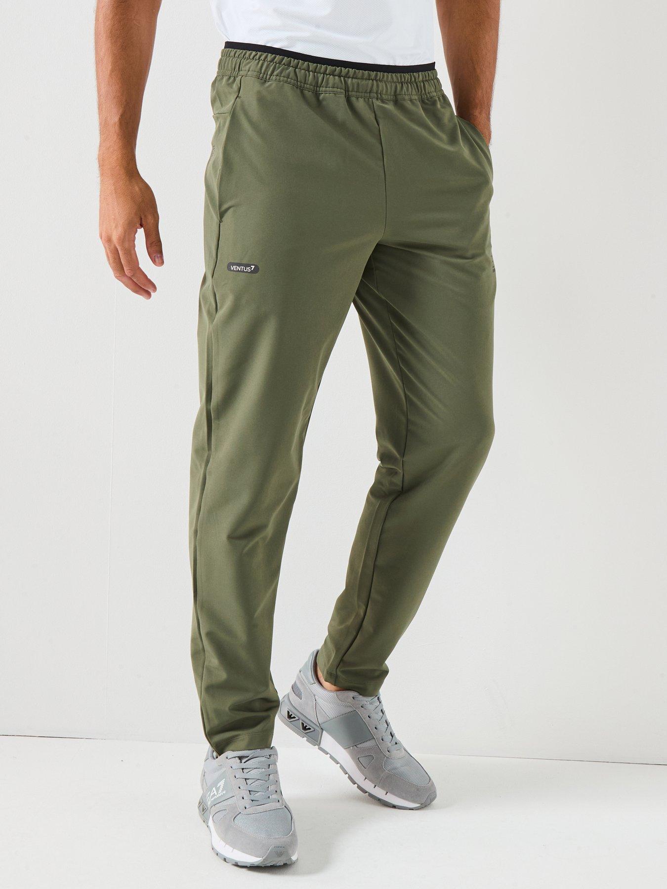 EA7 Emporio Armani Ventus7 Technical Joggers - Green