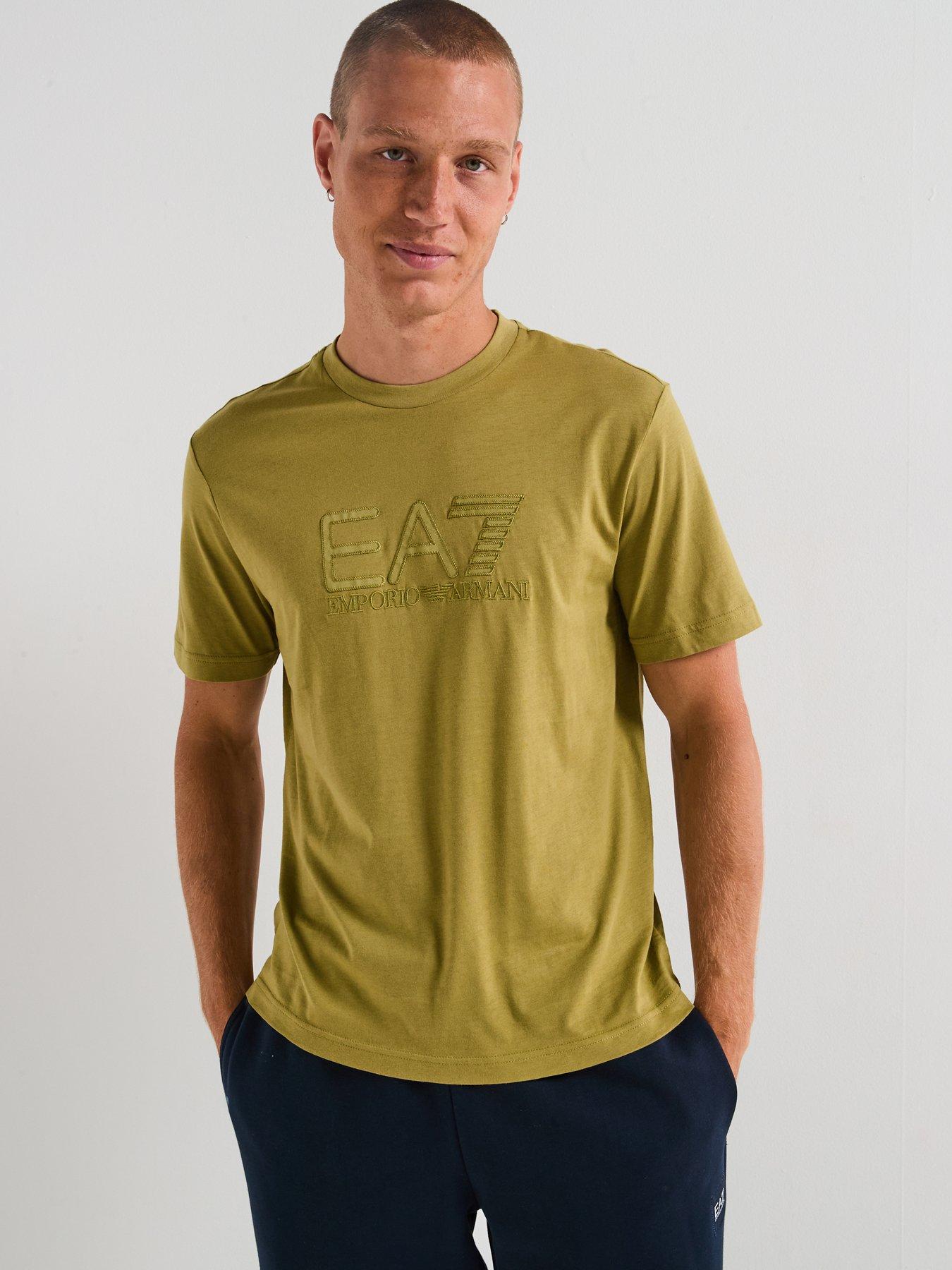 EA7 Emporio Armani Train Visibility Large Logo T-Shirt - Green