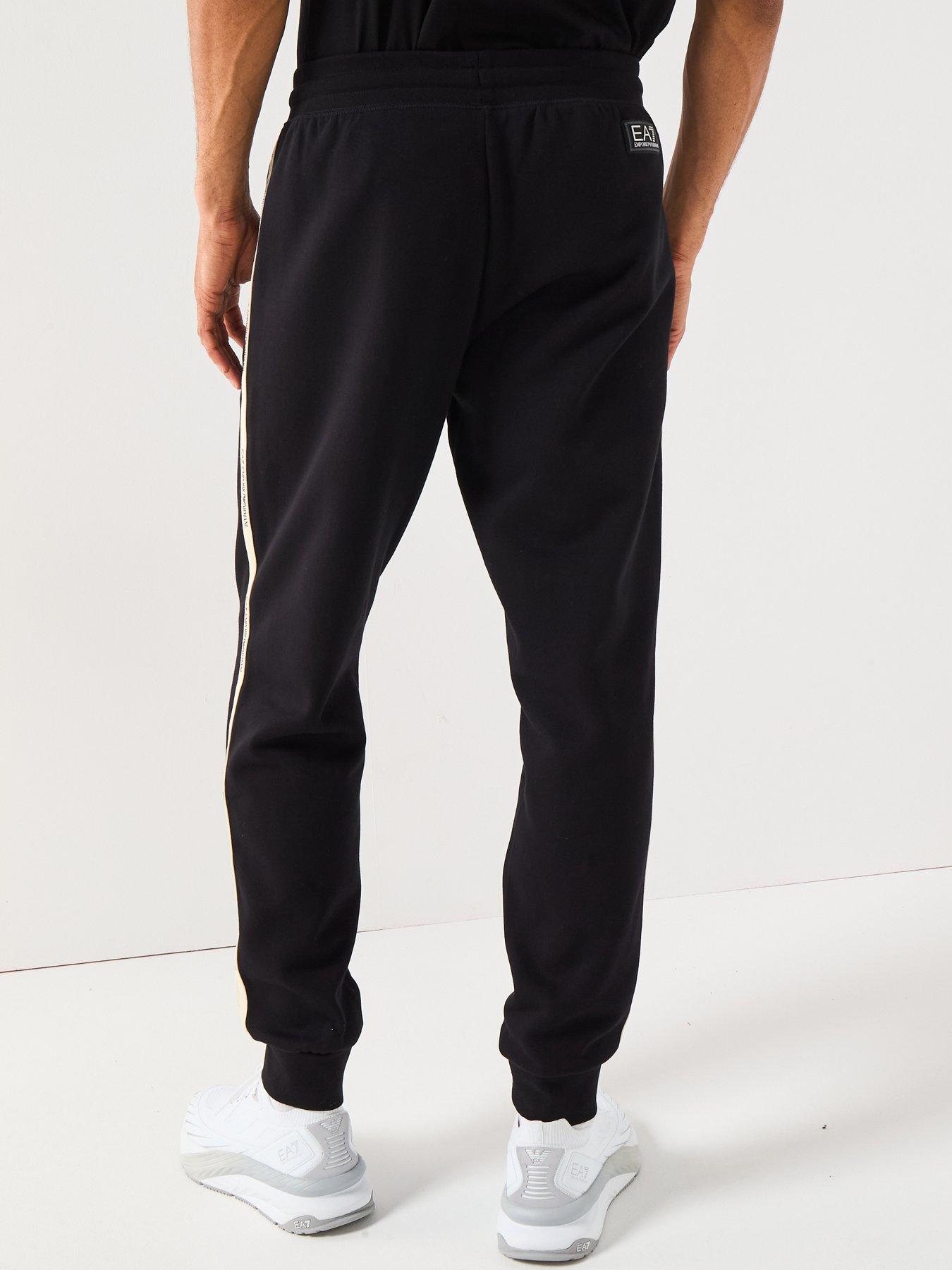 ea7-emporio-armani-train-logo-series-tape-joggers-blackstillFront