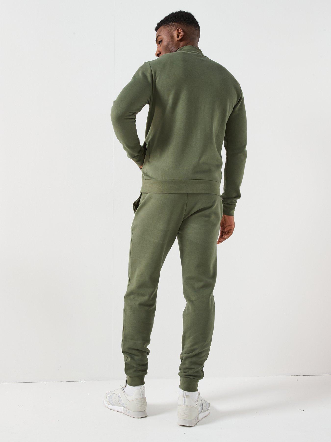 ea7-emporio-armani-train-7-lines-large-logo-tracksuit-greenstillFront