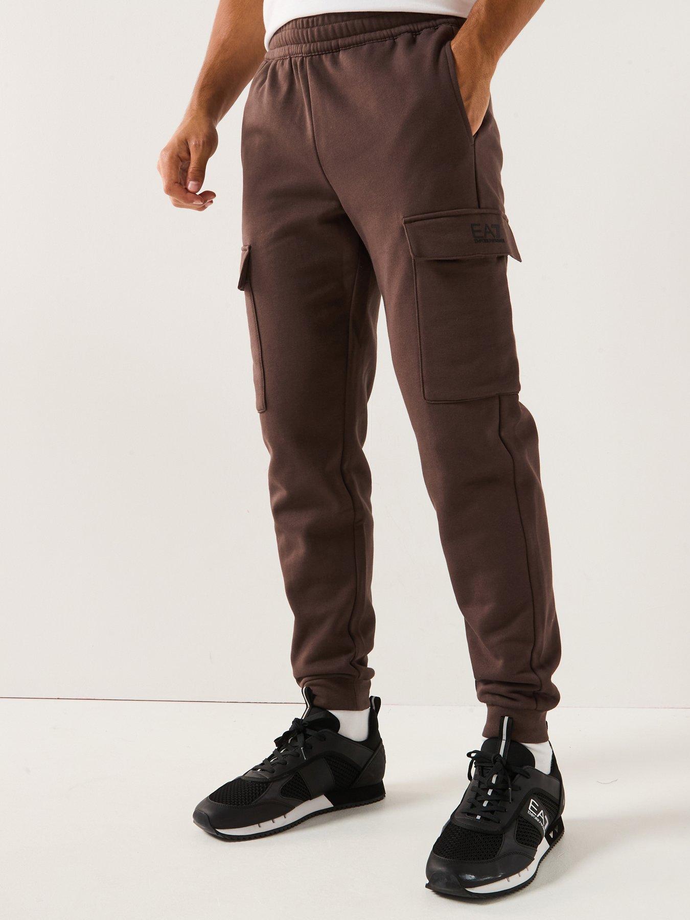 ea7-emporio-armani-core-id-cargo-trousers-brown