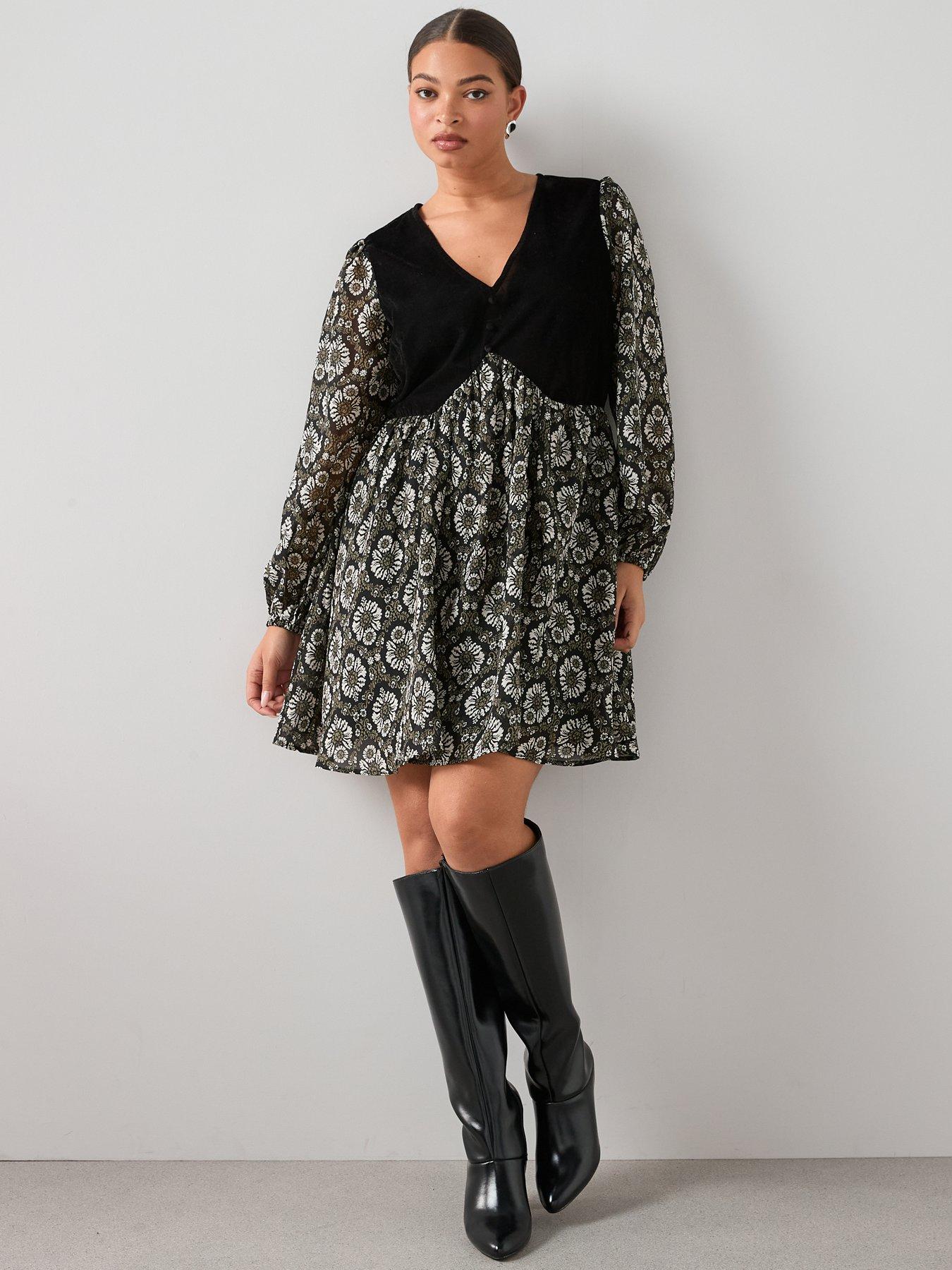 the-very-collection-curve-2-in-1-waistcoat-mini-dress-printback