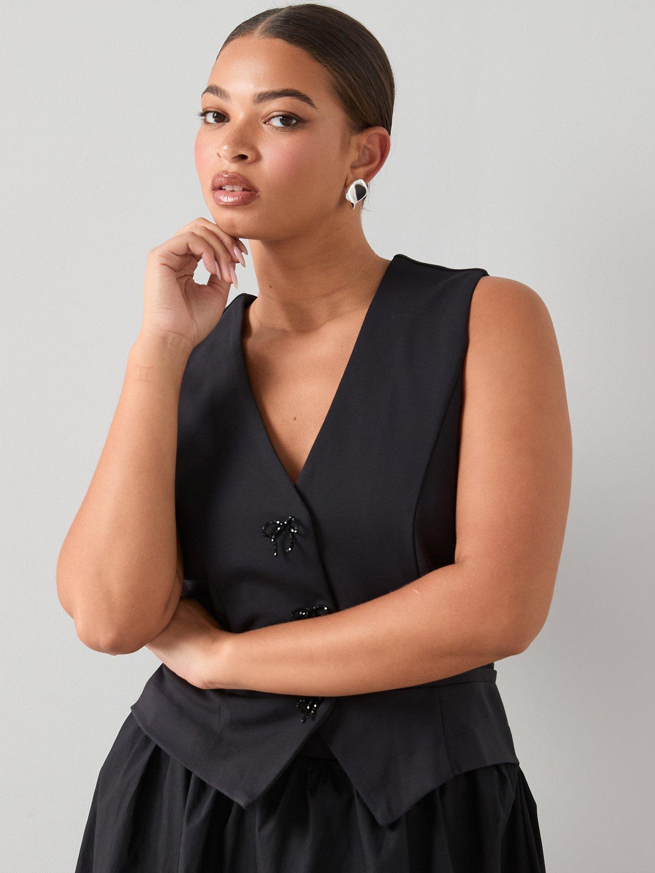 the-very-collection-curve-bow-trim-2-in-1-midi-dress-blackdetail