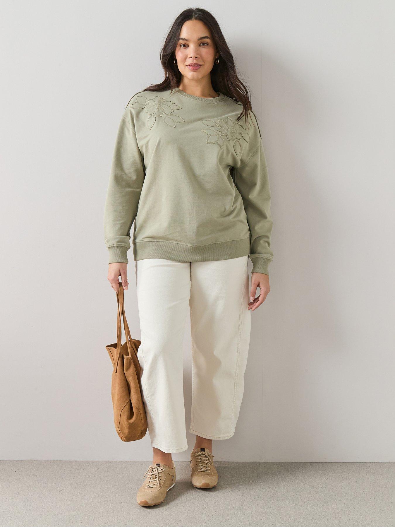 the-very-collection-curve-floral-applique-sweatback