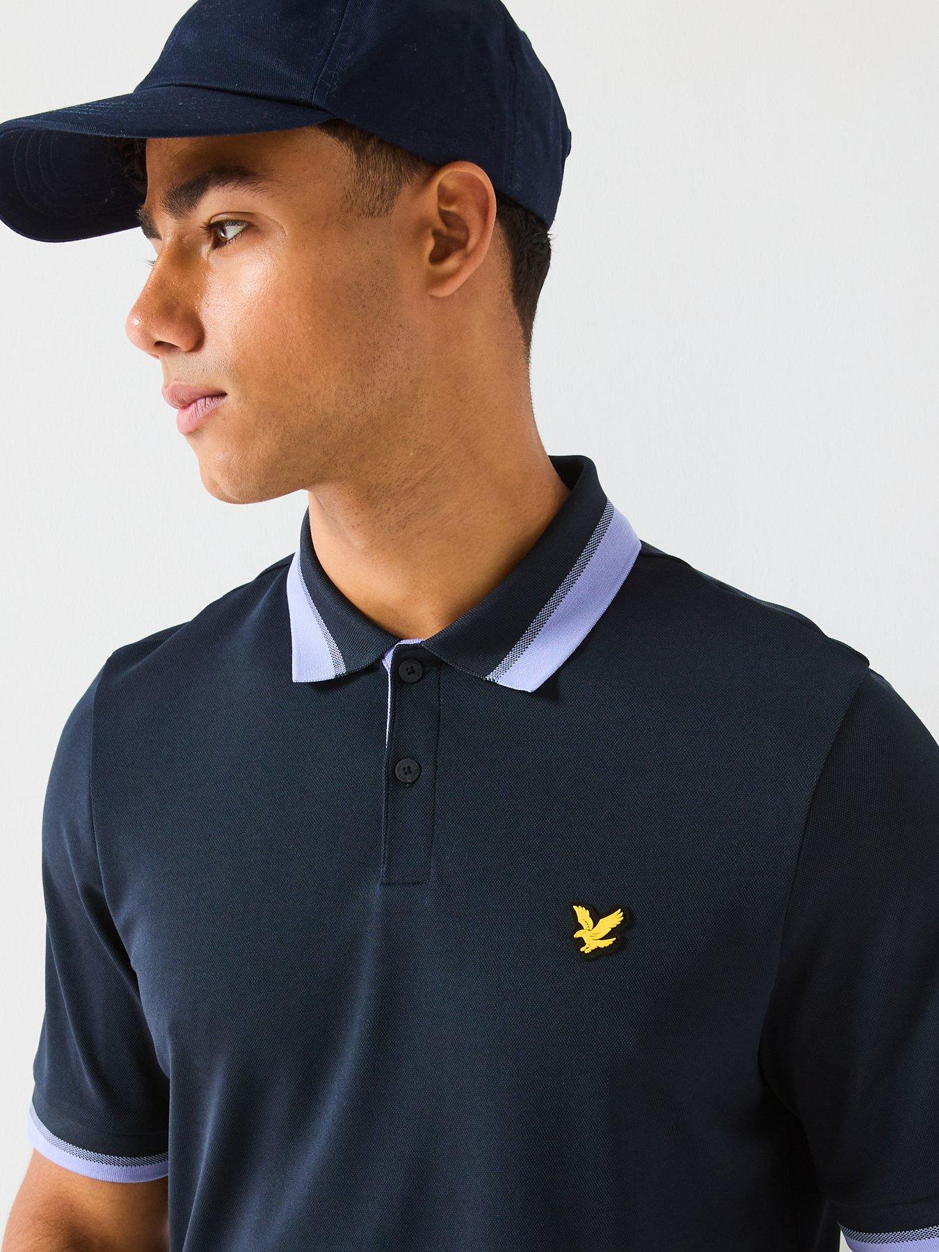 lyle-scott-golf-mens-tipped-rib-polo-shirt-navyoutfit