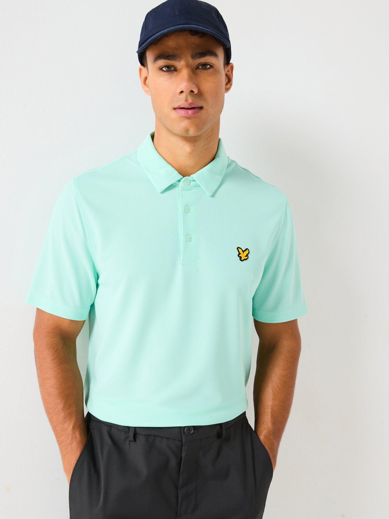 Lyle & Scott Golf Mens Tour Polo Shirt - Green