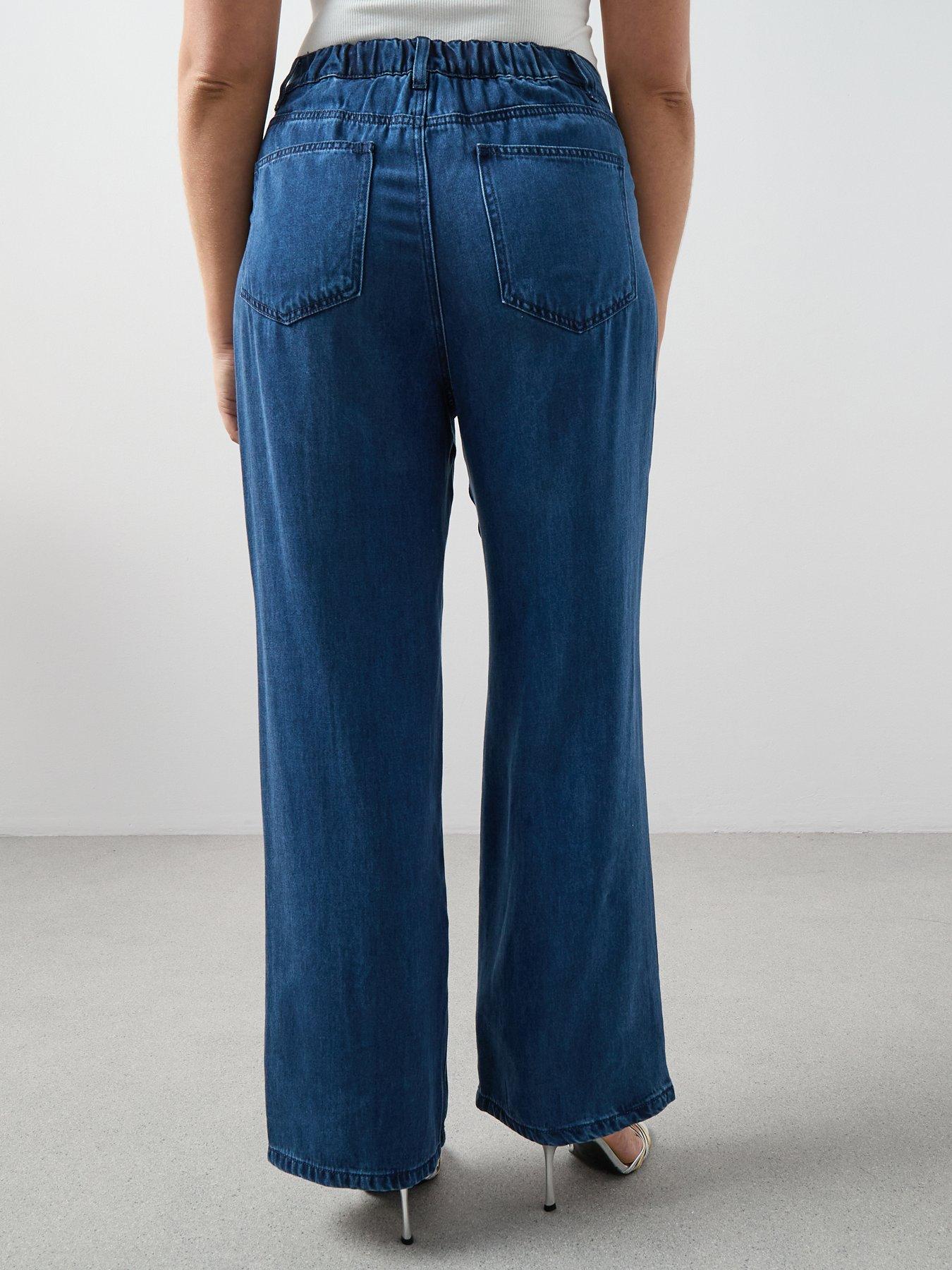 the-very-collection-curve-wide-leg-elasticated-waist-jean-bluestillFront