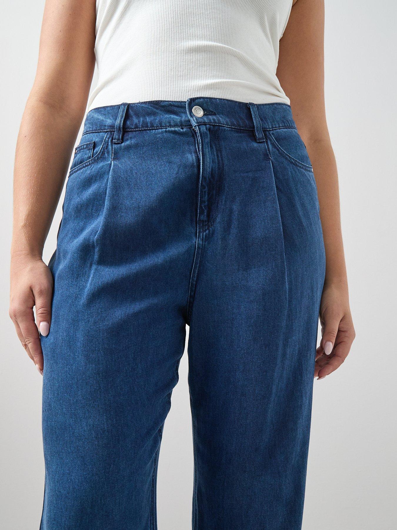 the-very-collection-curve-wide-leg-elasticated-waist-jean-blueoutfit