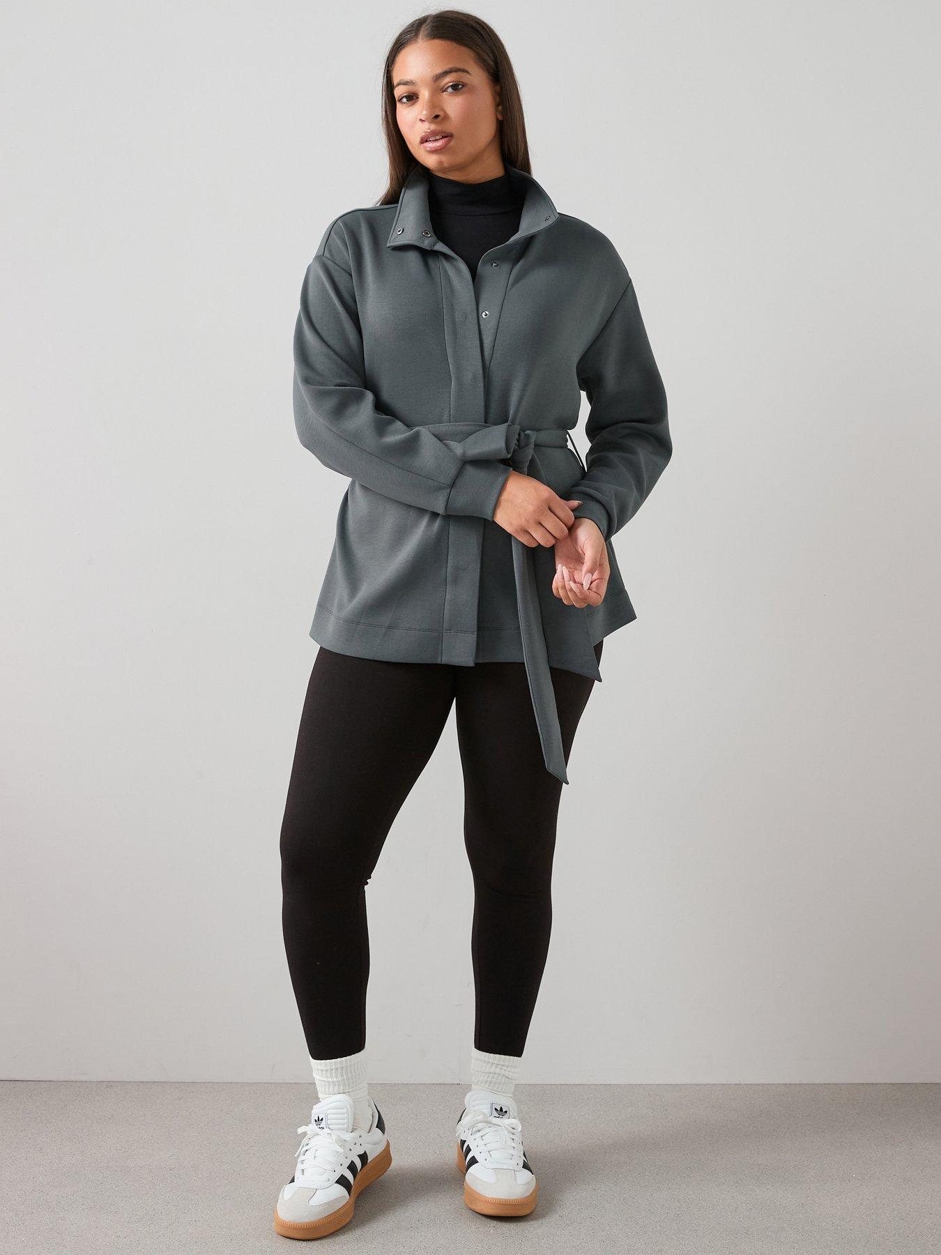 the-very-collection-curve-tie-waist-sweat-jacket-greyfront