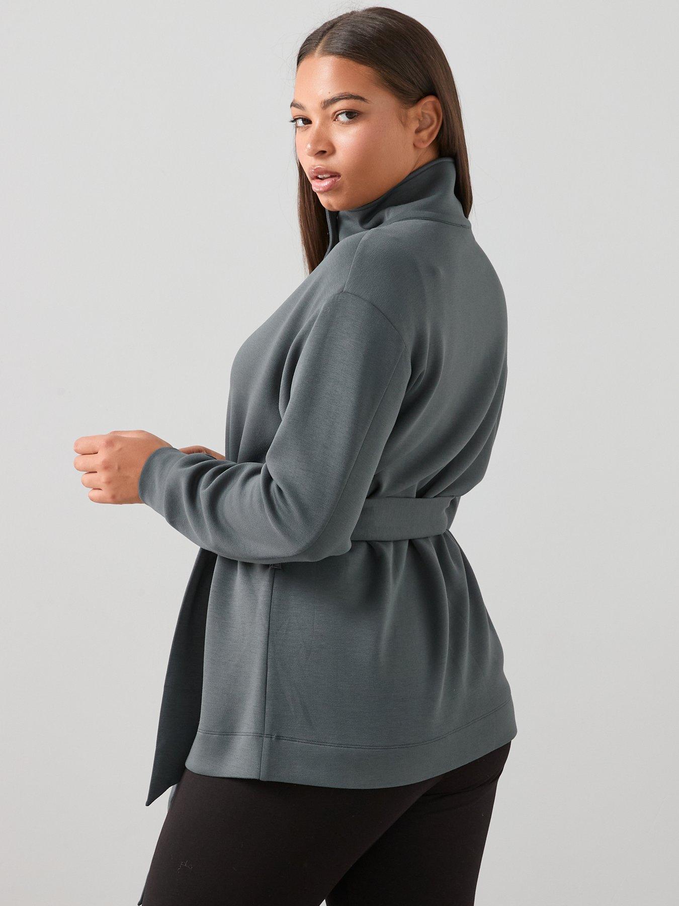 the-very-collection-curve-tie-waist-sweat-jacket-greystillFront