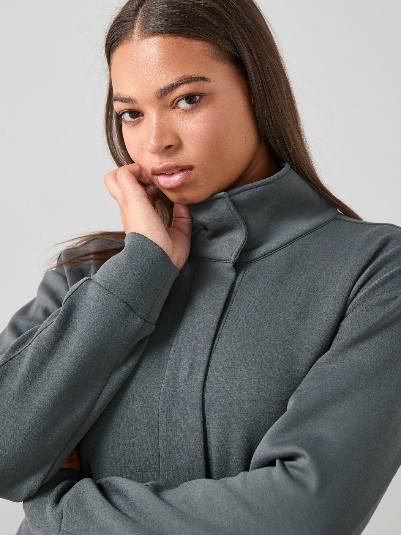 the-very-collection-curve-tie-waist-sweat-jacket-greyoutfit