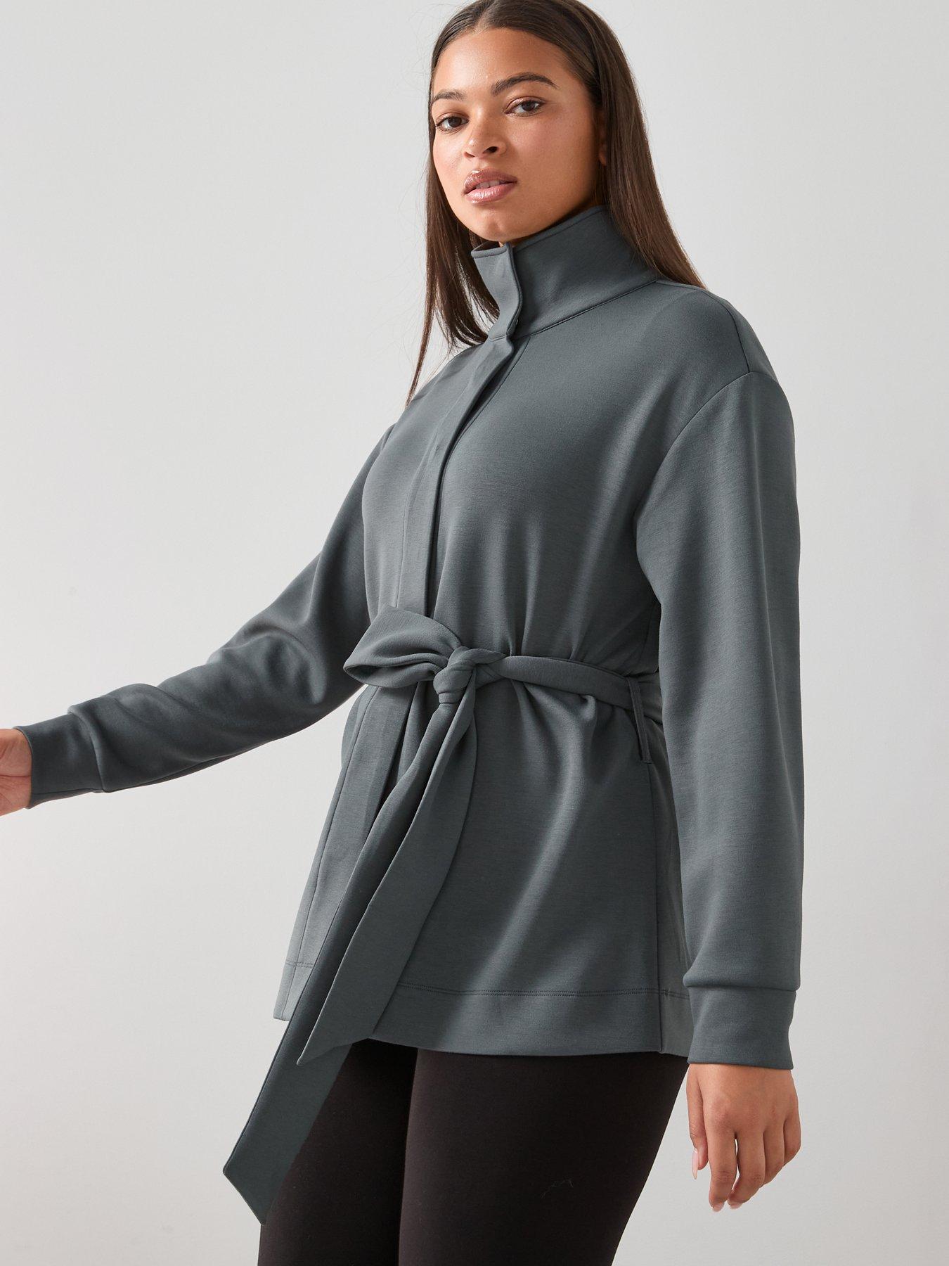 the-very-collection-curve-tie-waist-sweat-jacket-greydetail