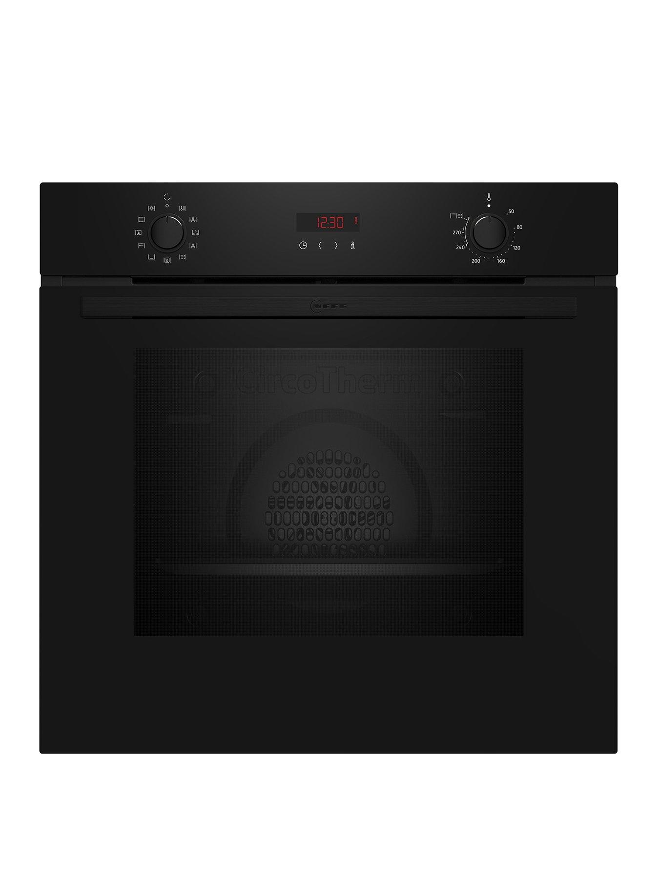 Image of Neff B2DCG7AK3B, CircoTherm Oven, 7 functions,Pyro Red clock display