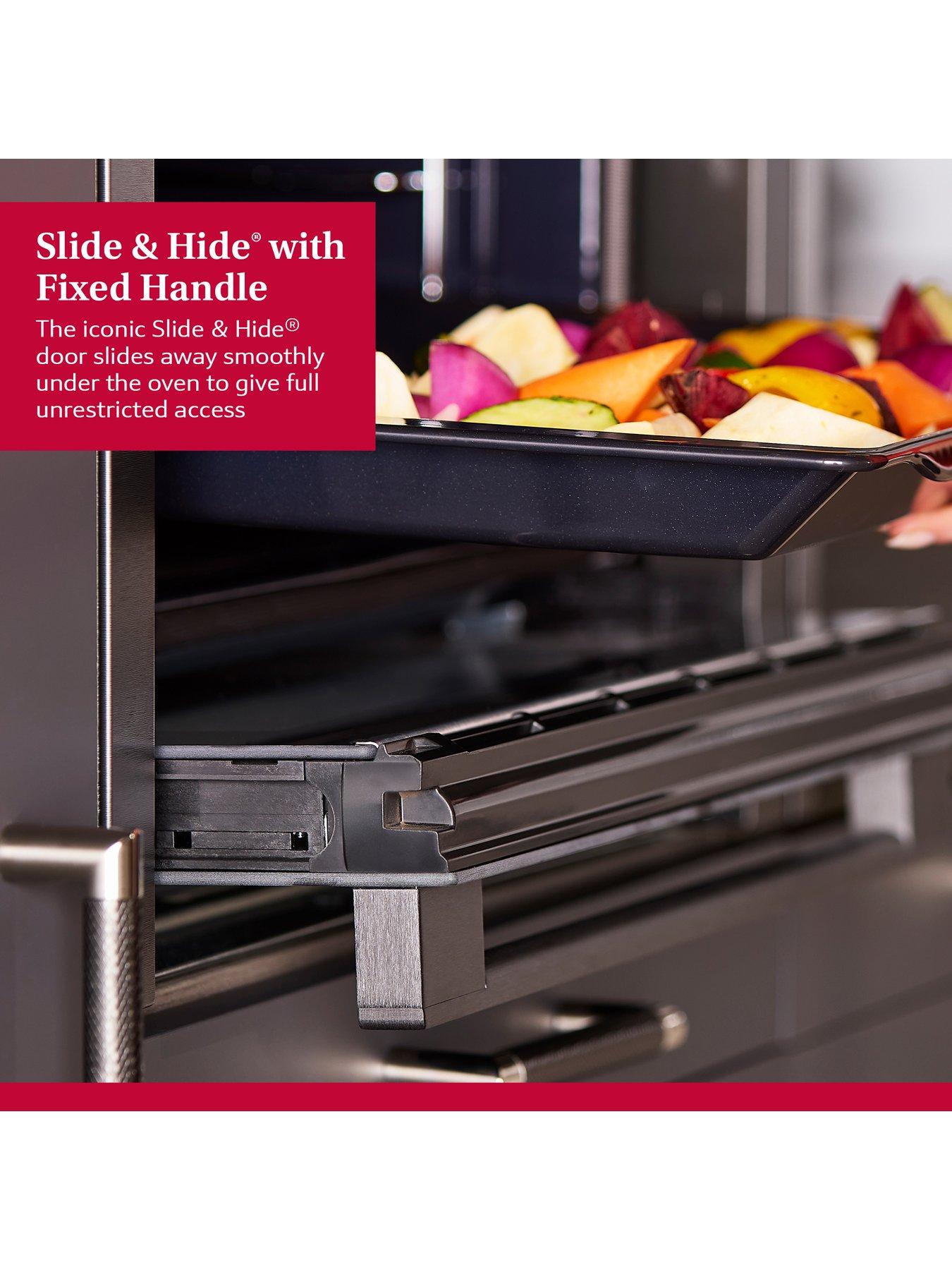 Image 4 of 8 of Neff B3ACE4AN3B, CircoTherm Oven, Slide and Hide Door, 7 functions, LCD display,