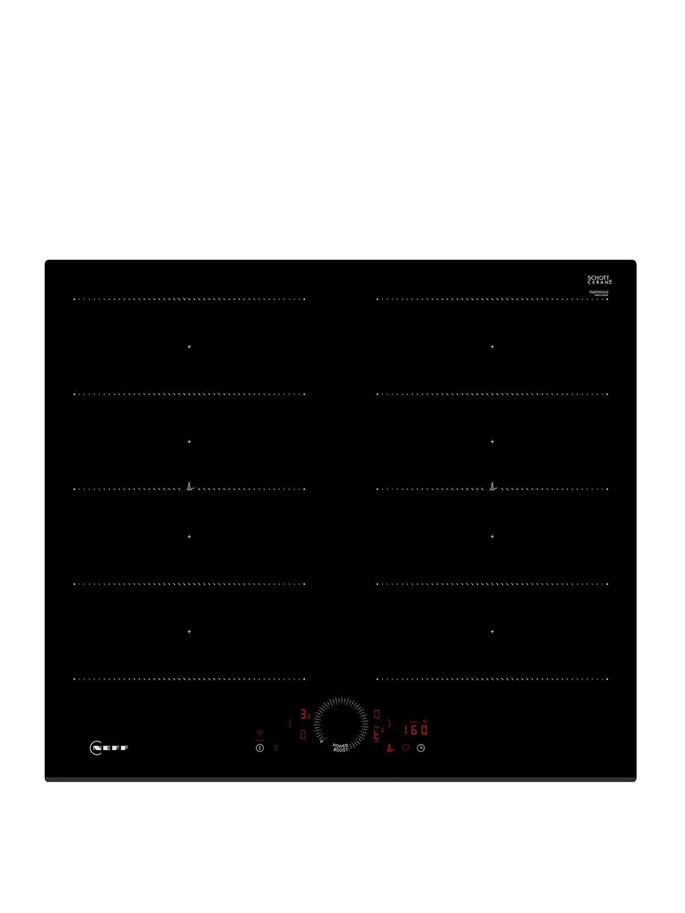 neff-t66fhx4l0-60cm-flex-induction-hob-twist-touch-control-2xflex-extended-frying-sensor-home-connect-favourite-button-hobhood-control-smart-hood-automatic-front-bevel-74kw