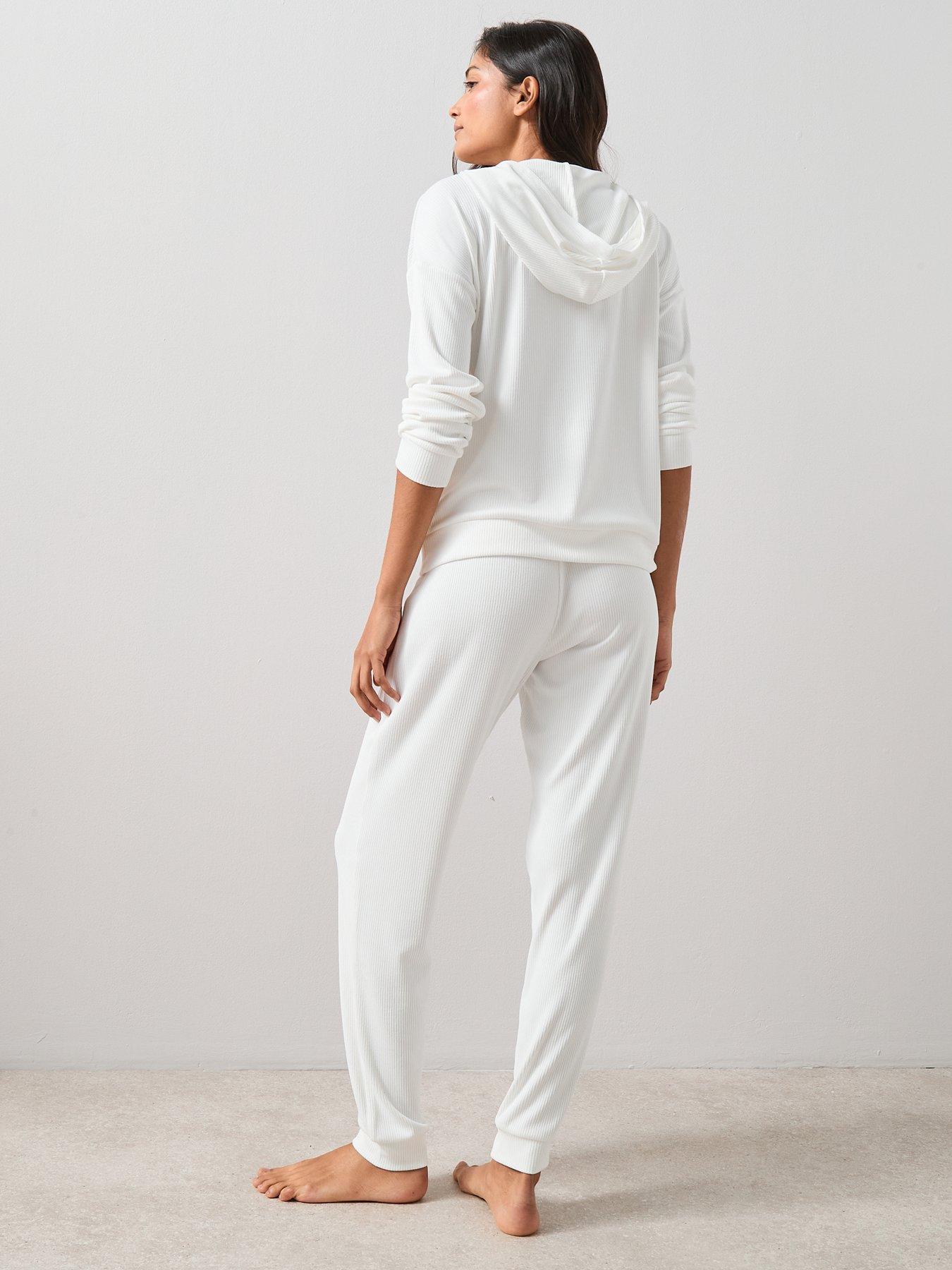 the-very-collection-soft-touch-rib-hooded-loungewear-set-creamstillFront