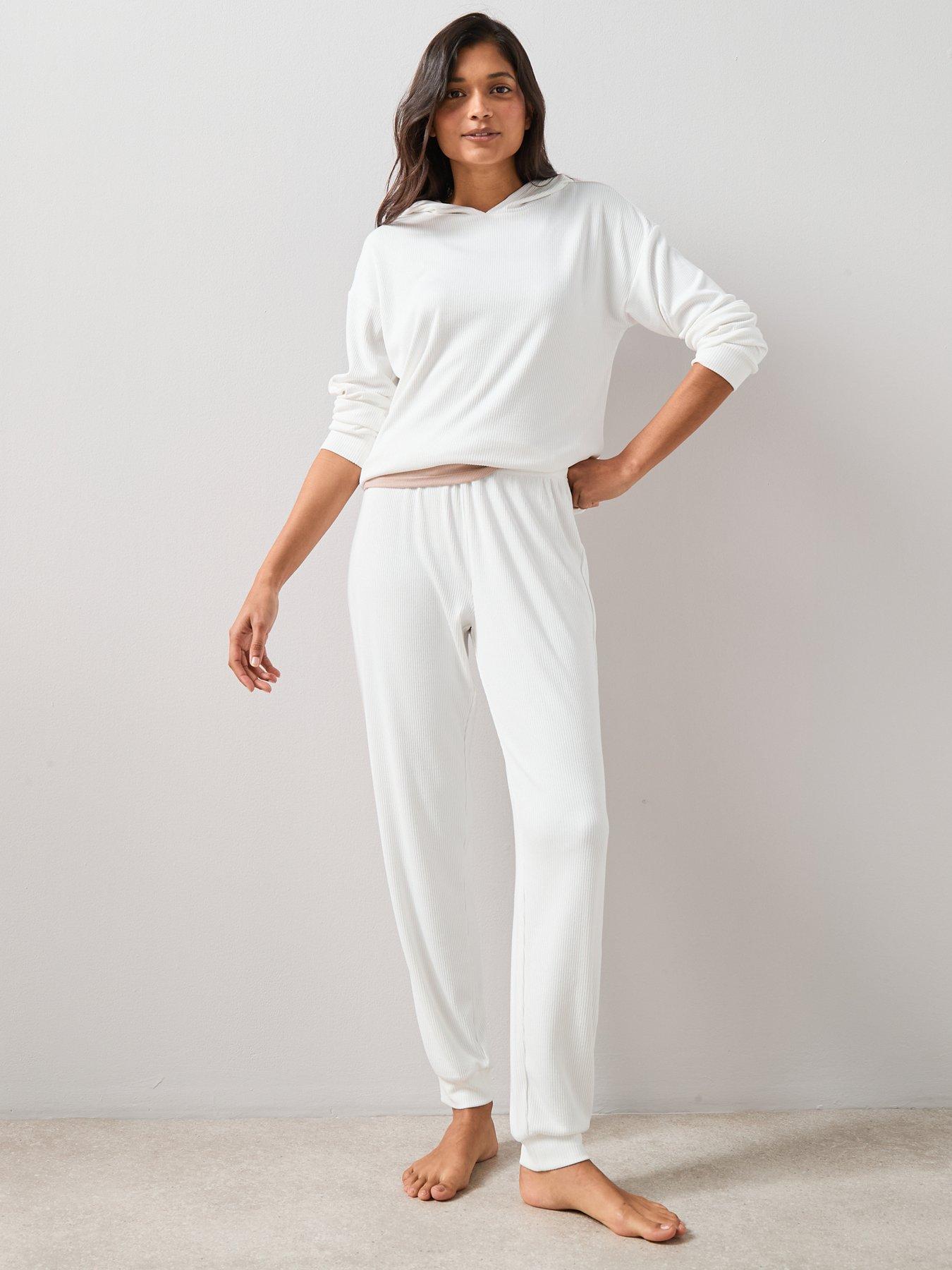 the-very-collection-soft-touch-rib-hooded-loungewear-set-creamdetail