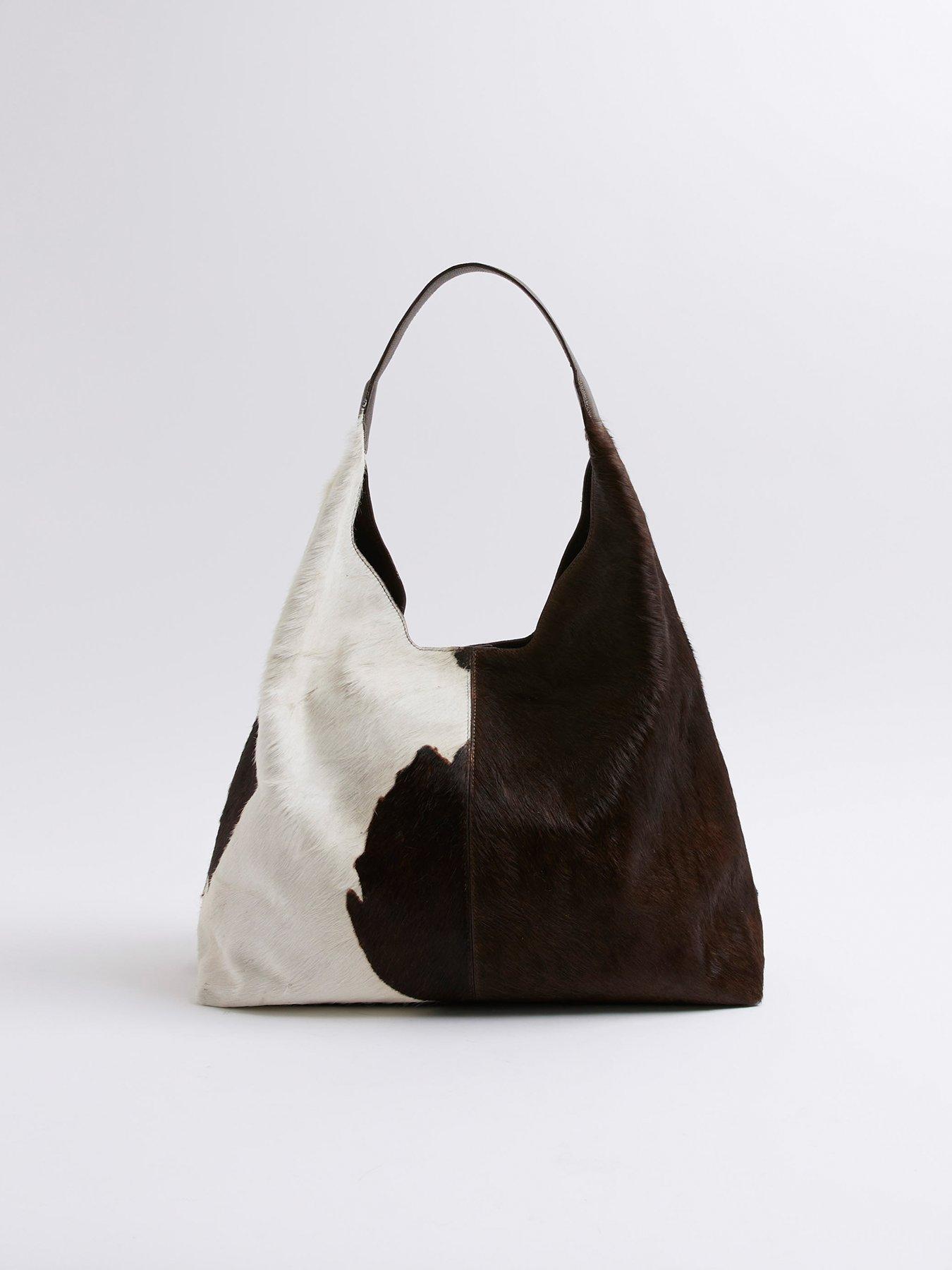 Image 5 of 6 of River Island Oversized Leather Slouch Bag - Brown