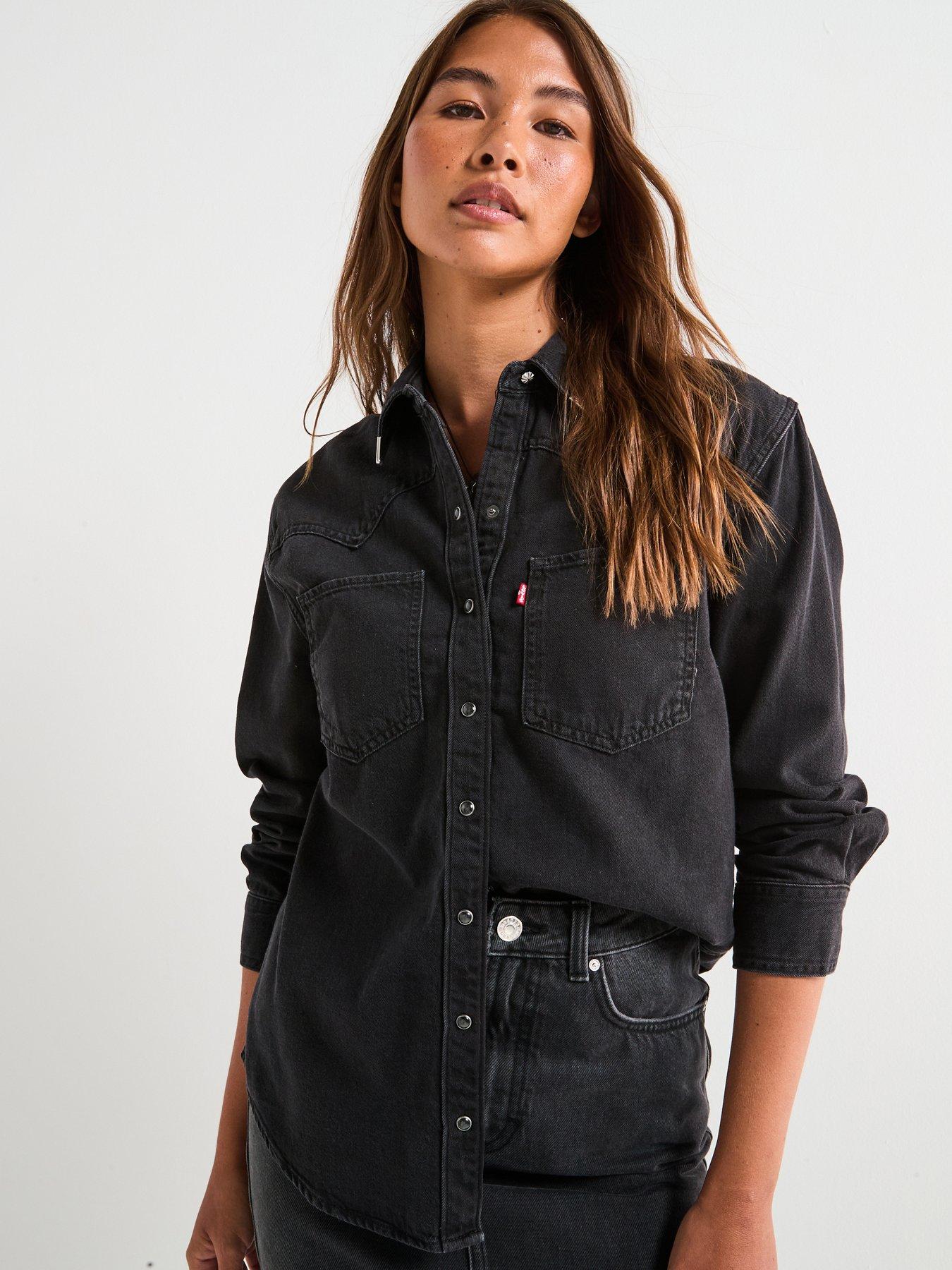Levi's Teodora Western Shirt - Western Wildside - Black