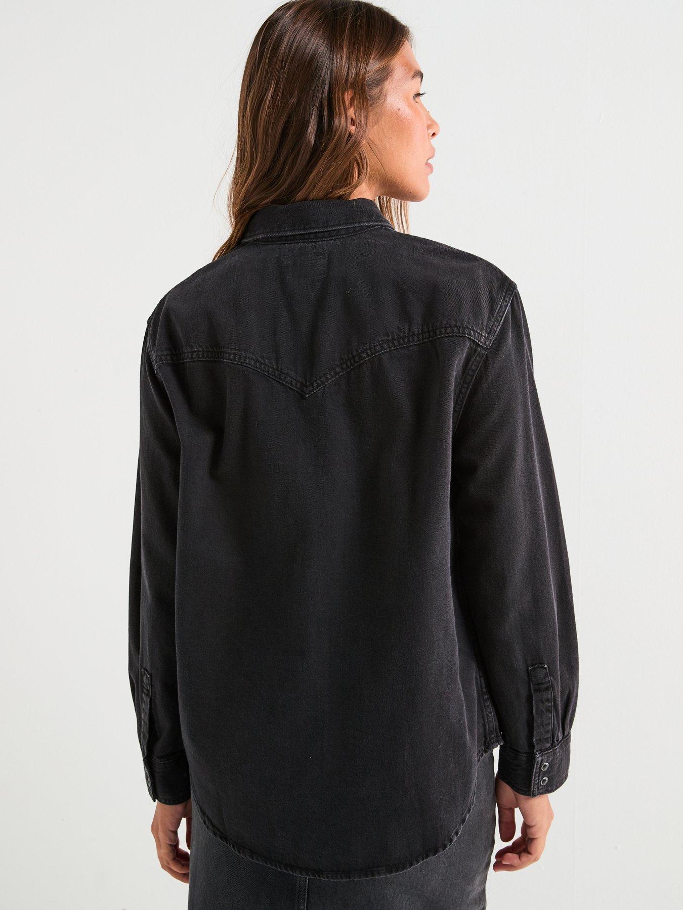 levis-teodora-western-shirt-blackstillFront