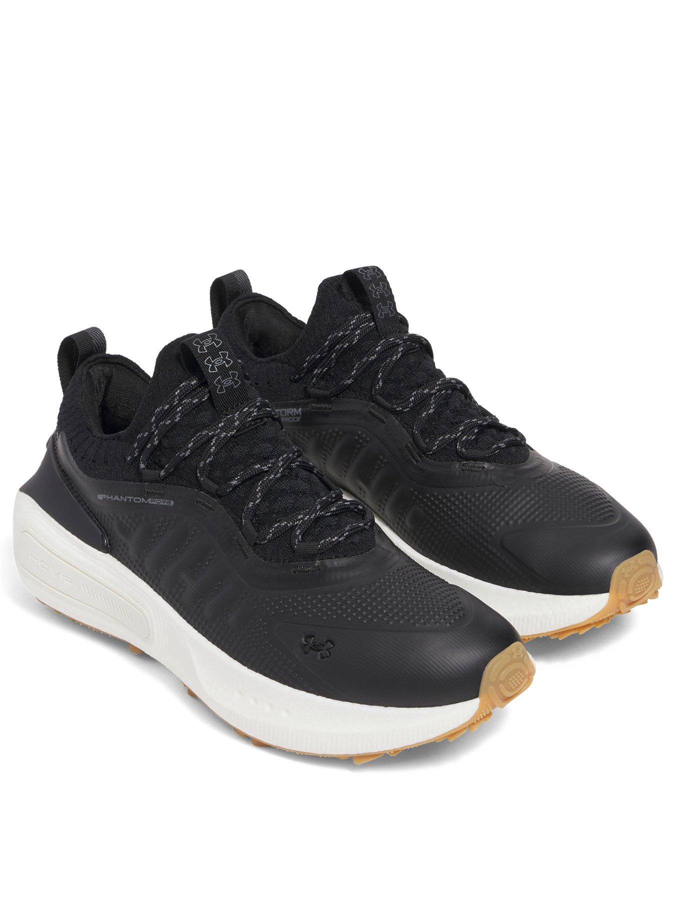 Image 2 of 5 of UNDER ARMOUR Mens Golf Phantom Fore Trainers - Black