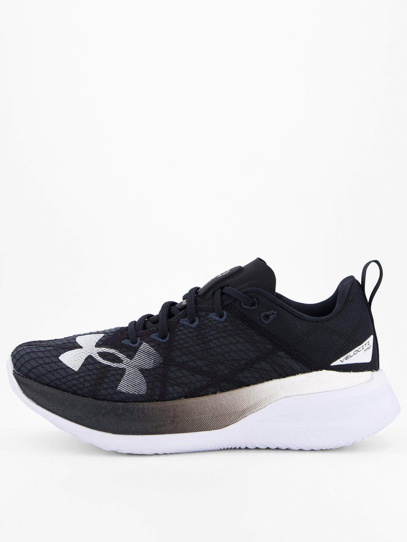 Under Armour Adult Unisex Running Velociti Pro Trainers - Black