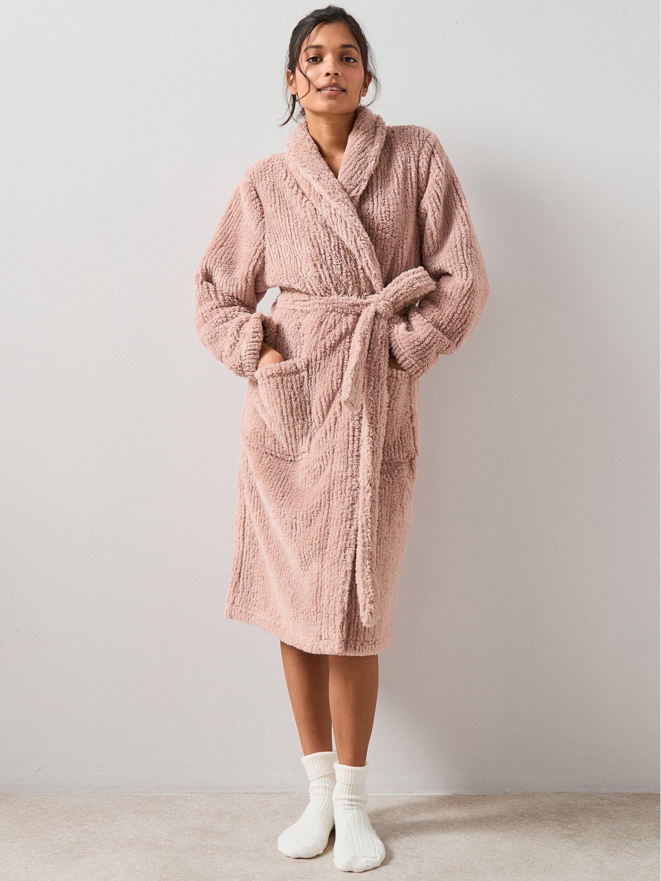 the-very-collection-teddy-fur-robe-brown