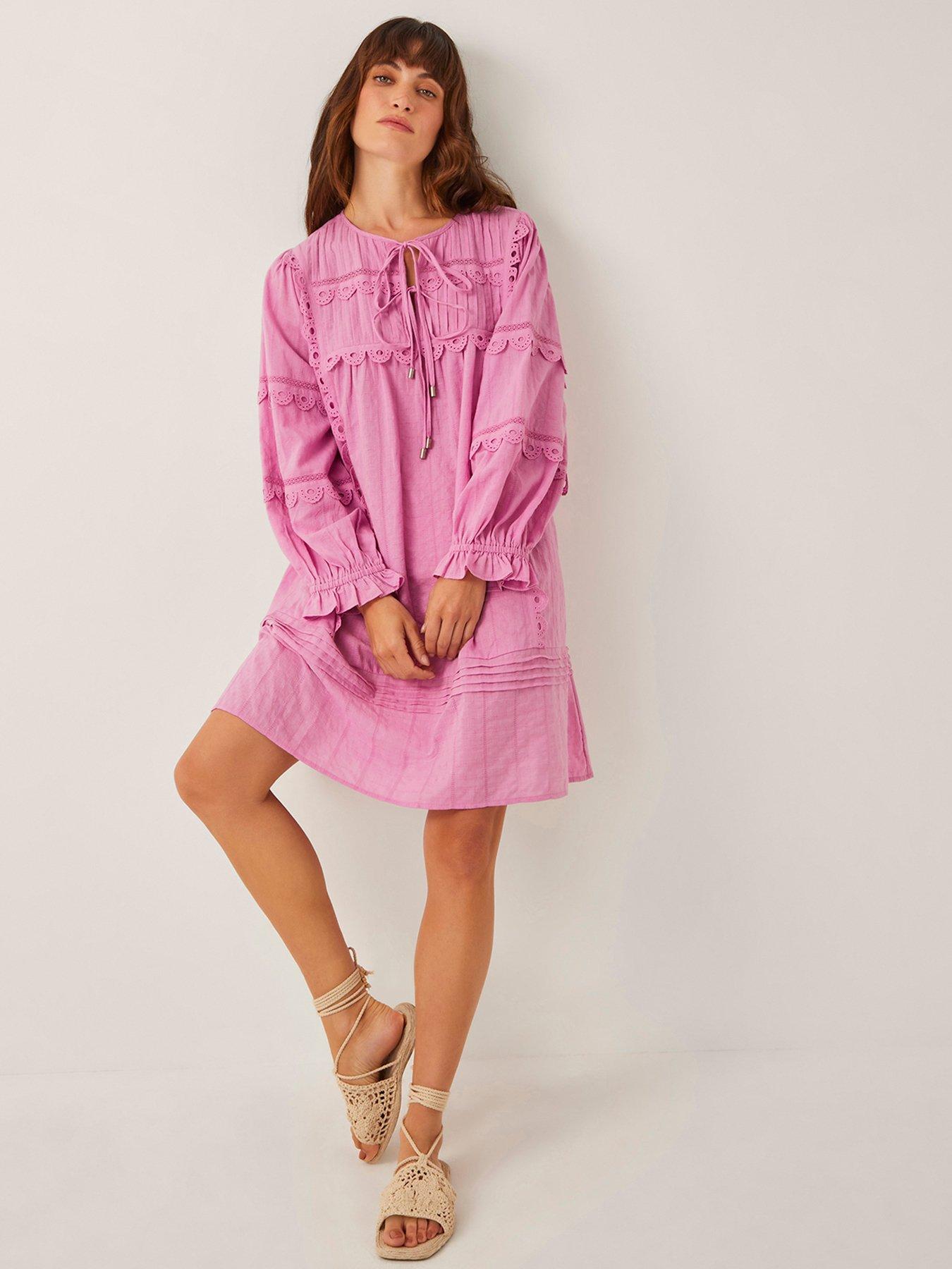lya micro mini dress Lamira Pink Mini Dress - US 8