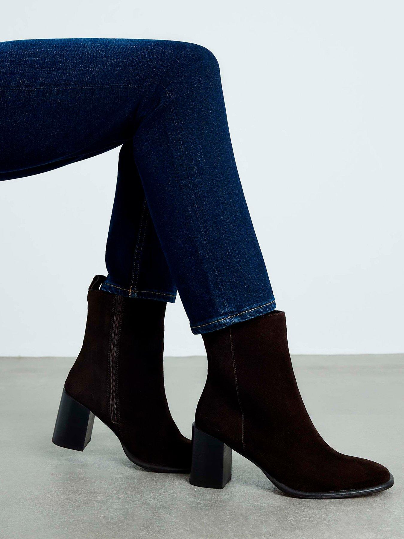river-island-suede-square-toe-boot-brown