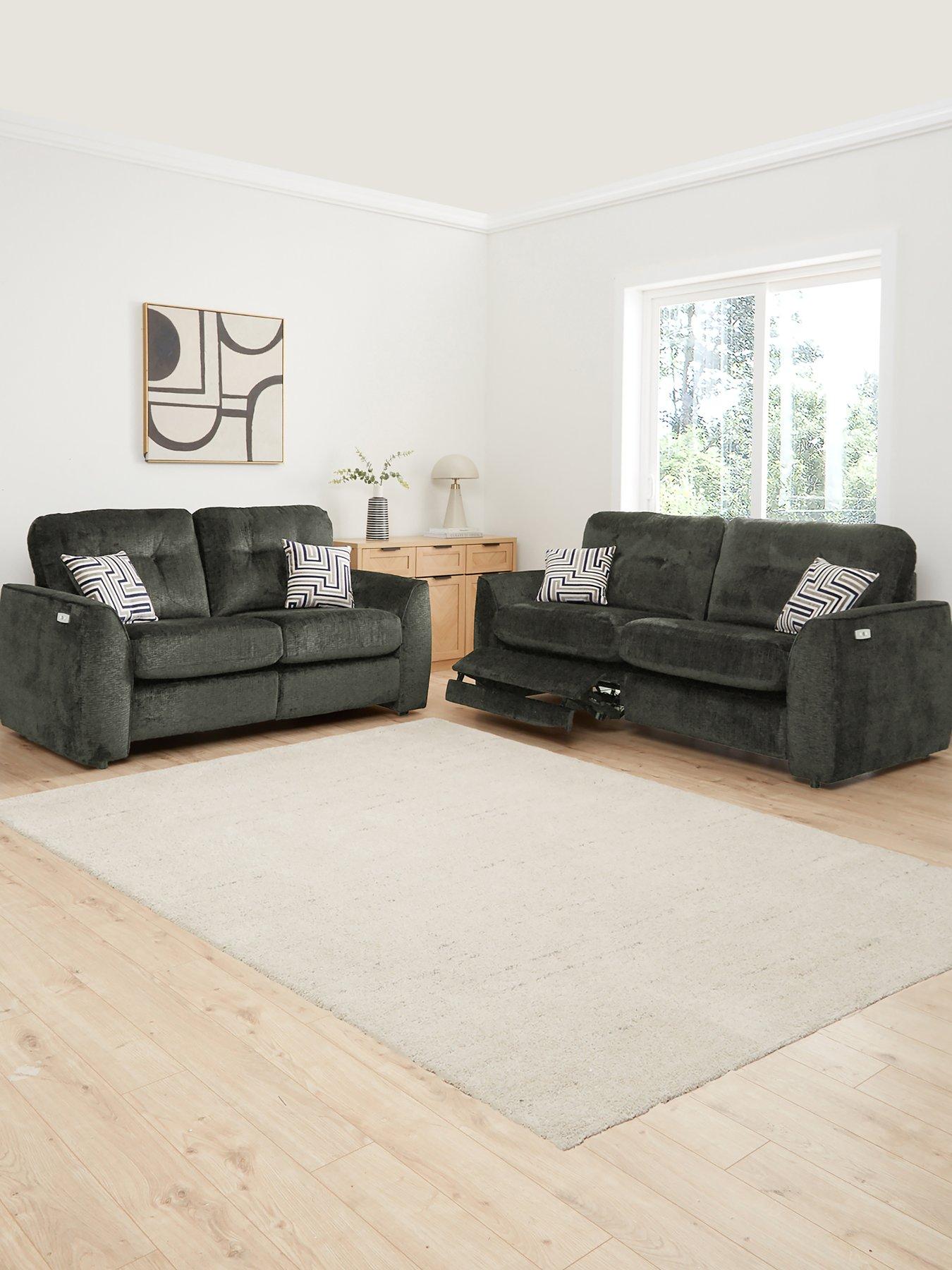 Very Home Margate 3 + 2 Seater Power Incliner Sofa