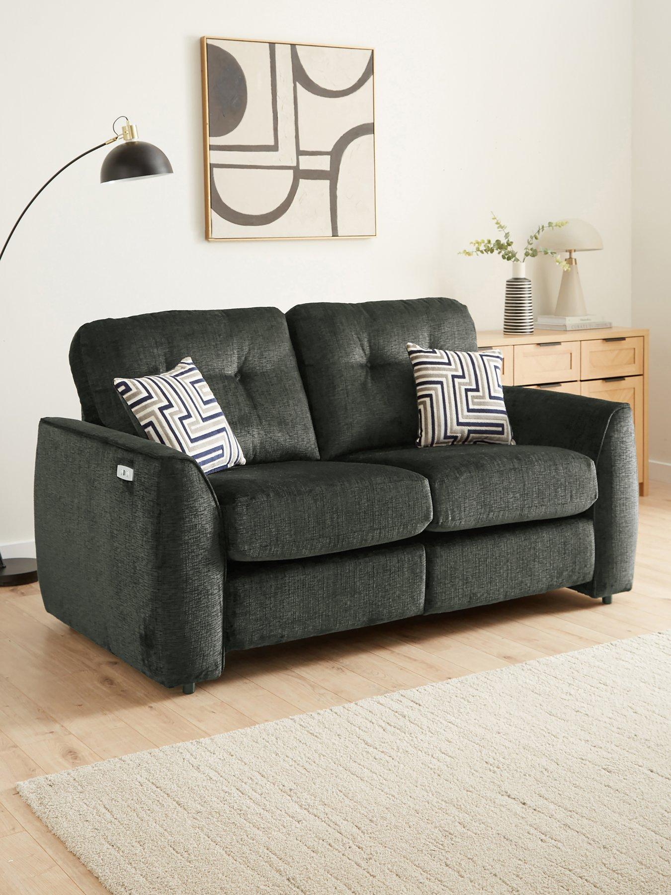 The Very Collection Margate Fabric 2 Seater Power Incliner Sofa - Made to Order in the UK