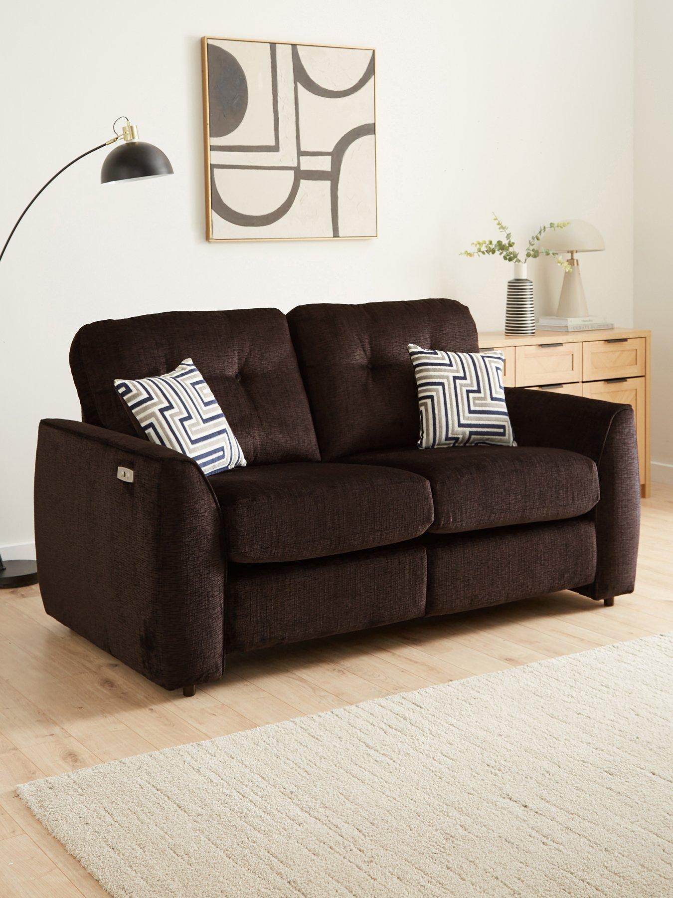 The Very Collection Margate Fabric 2 Seater Power Incliner Sofa - Made to Order in the UK