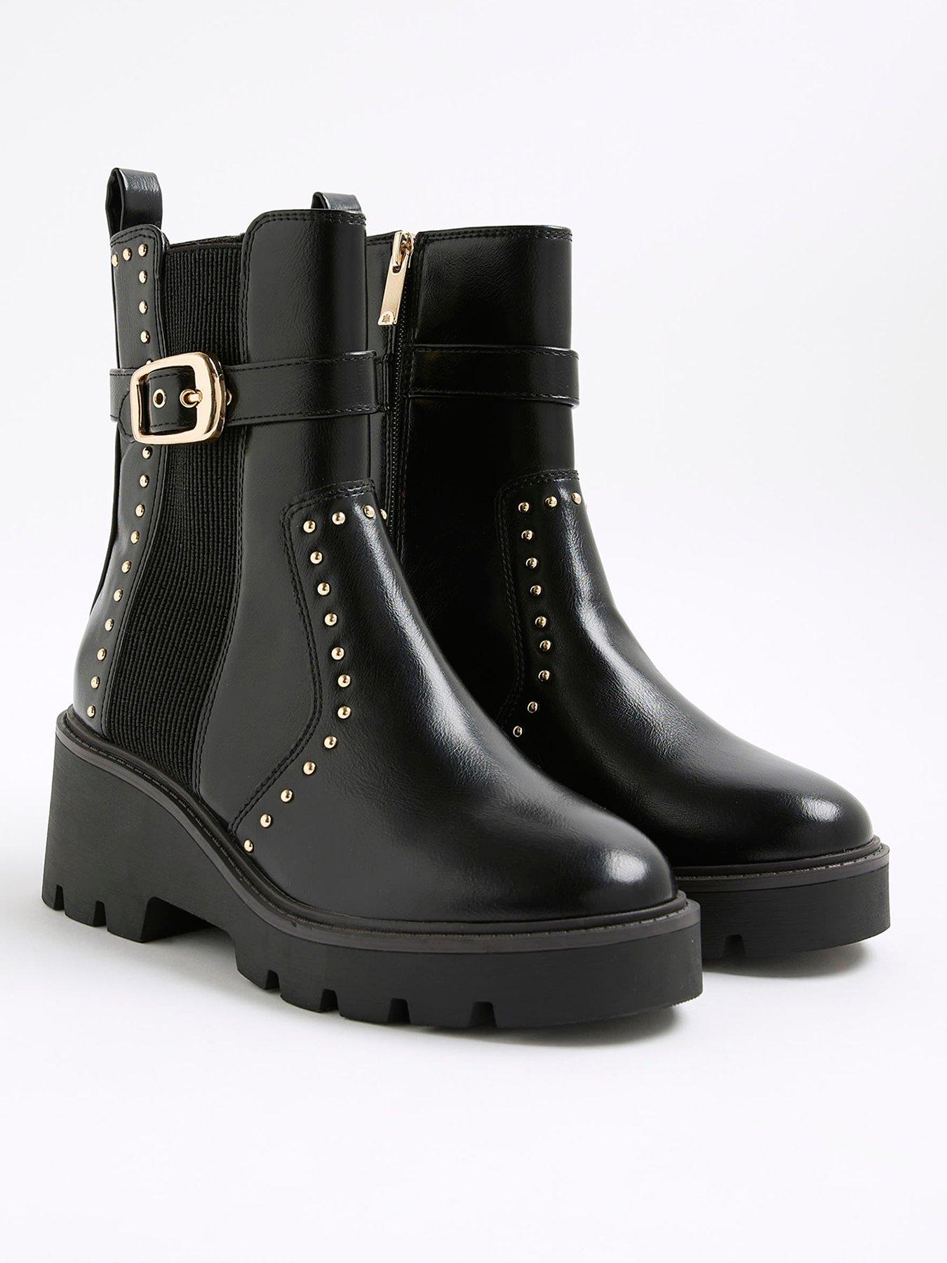 river-island-studded-buckle-wedge-boot-blackback