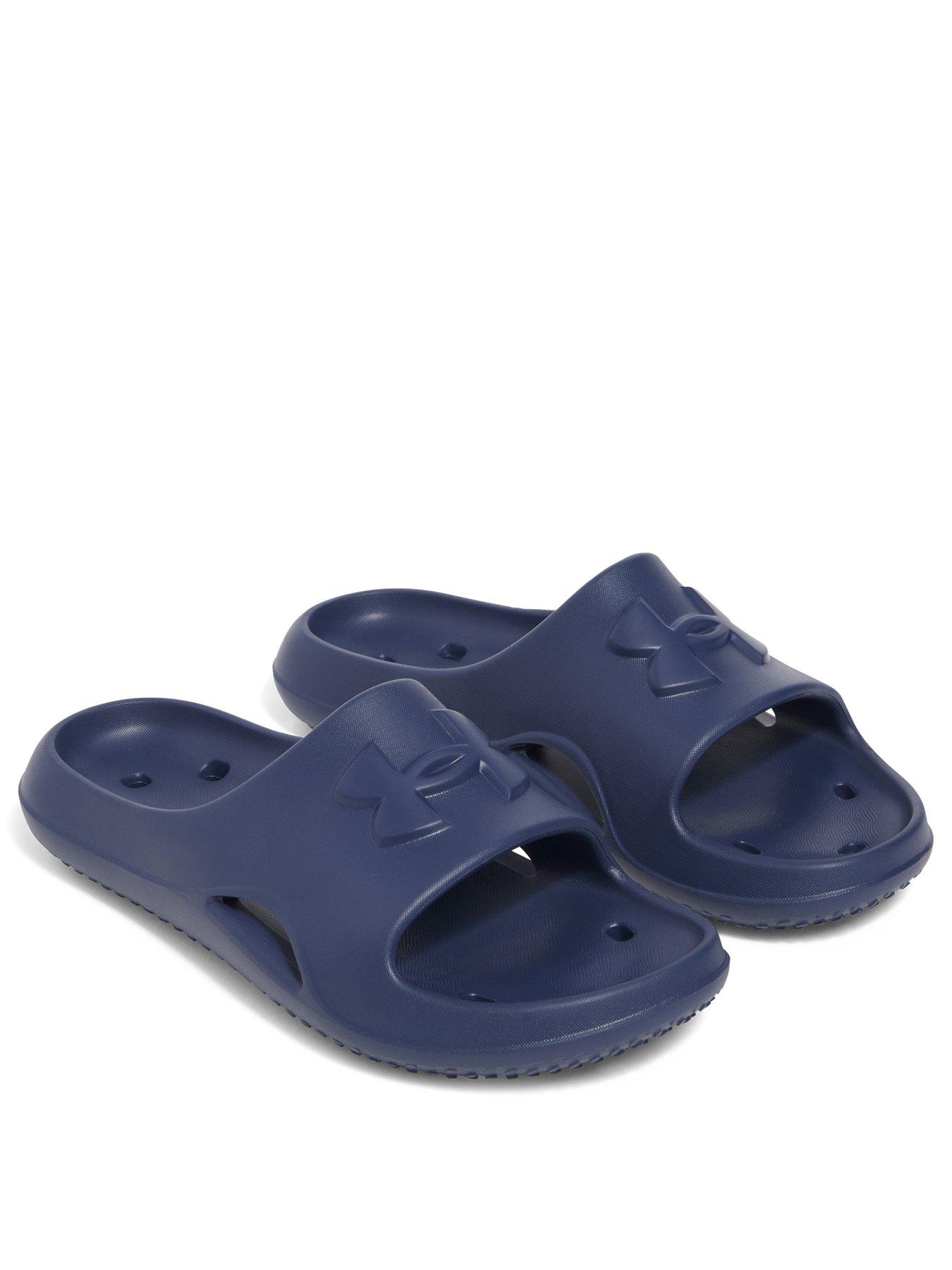 Image 2 of 5 of UNDER ARMOUR Mens Locker V Sliders - Navy