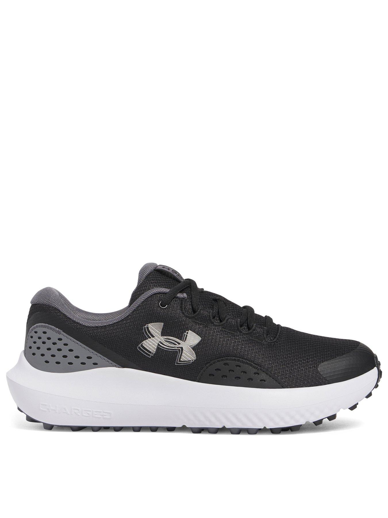 Image 1 of 6 of UNDER ARMOUR Mens Golf Surge Trainers - Black
