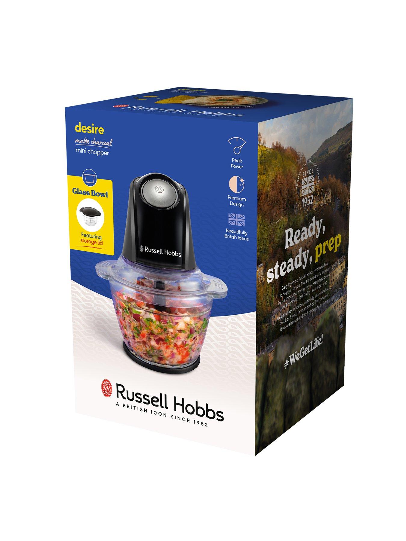 Image 5 of 5 of Russell Hobbs Russell Hobbs Desire Matte Charcoal Mini Chopper