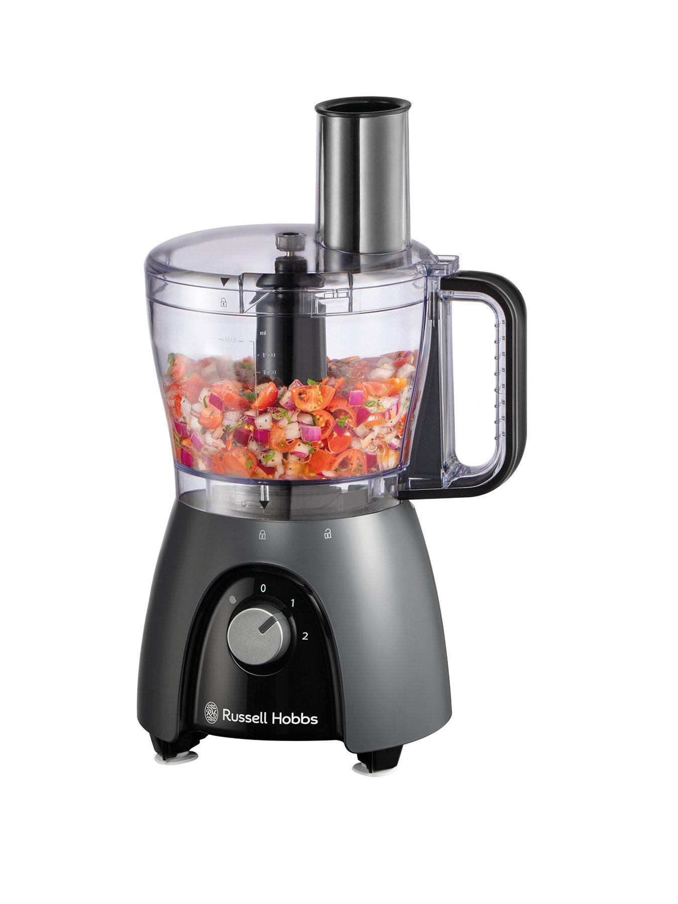 undefined Russell Hobbs Desire Matte Charcoal Food Processor