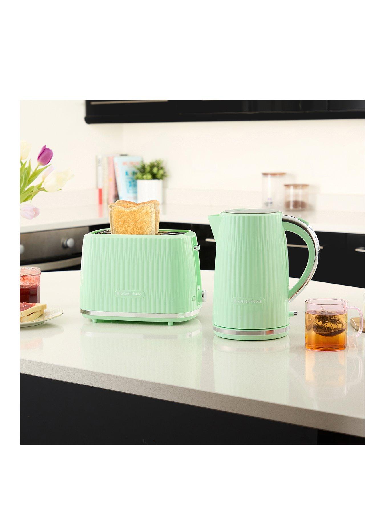 undefined Russell Hobbs Eden Pistachio Bundle with descaler