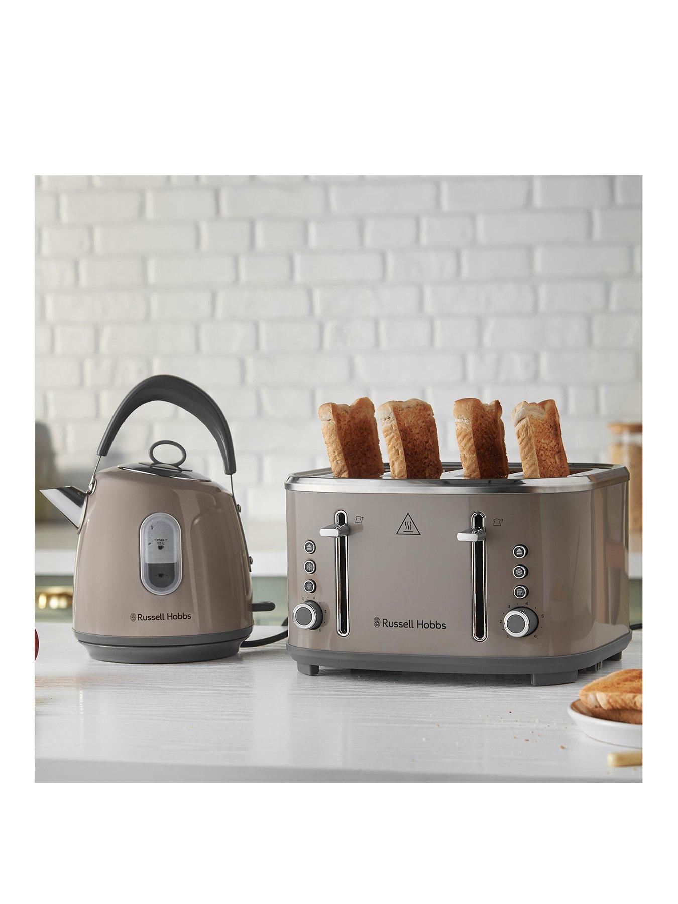 Image of Russell Hobbs Russell Hobbs Stylevia K and T Bundle - Mocha