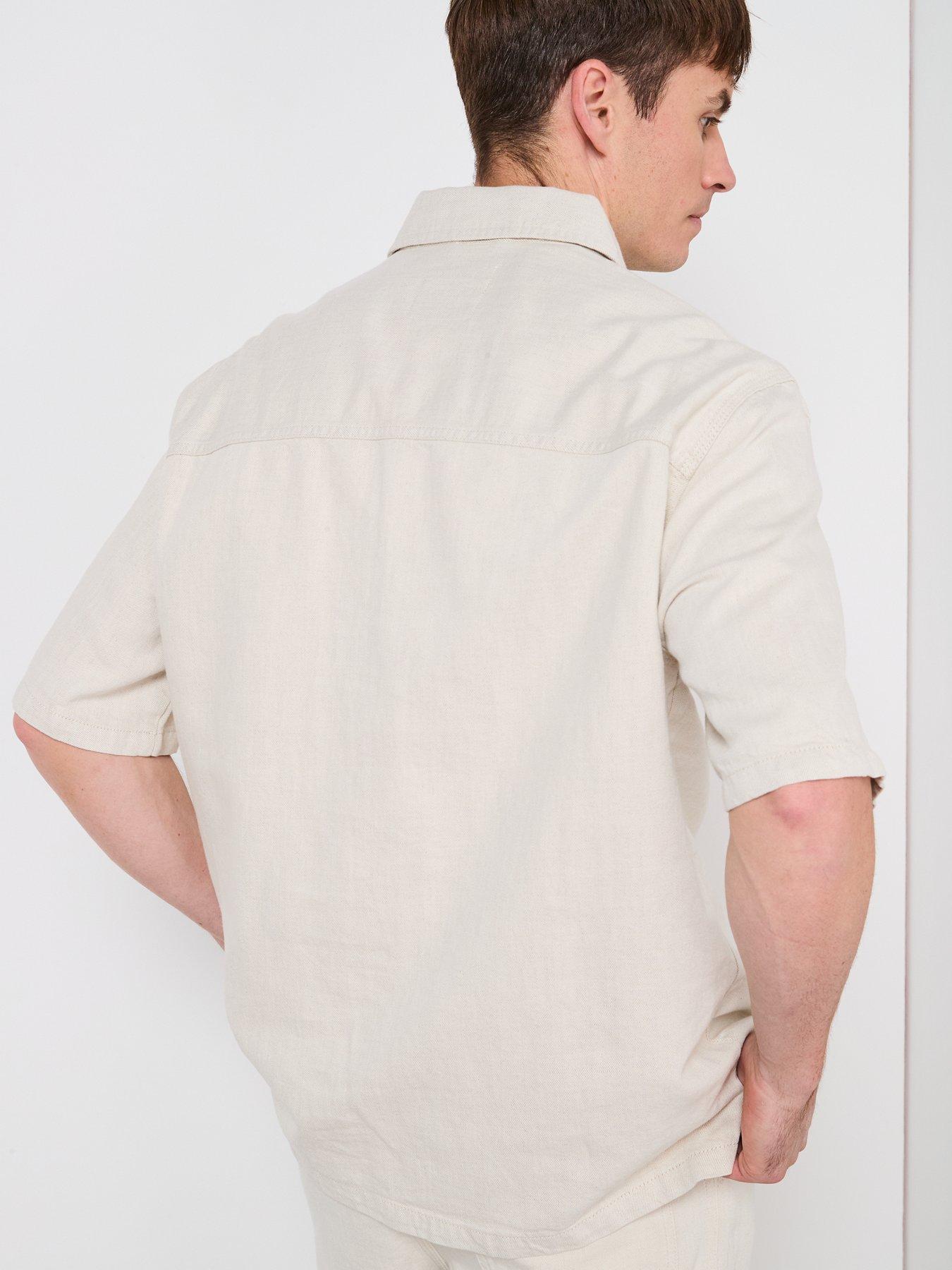 mango-guido-short-sleeve-shirt-light-beigedetail