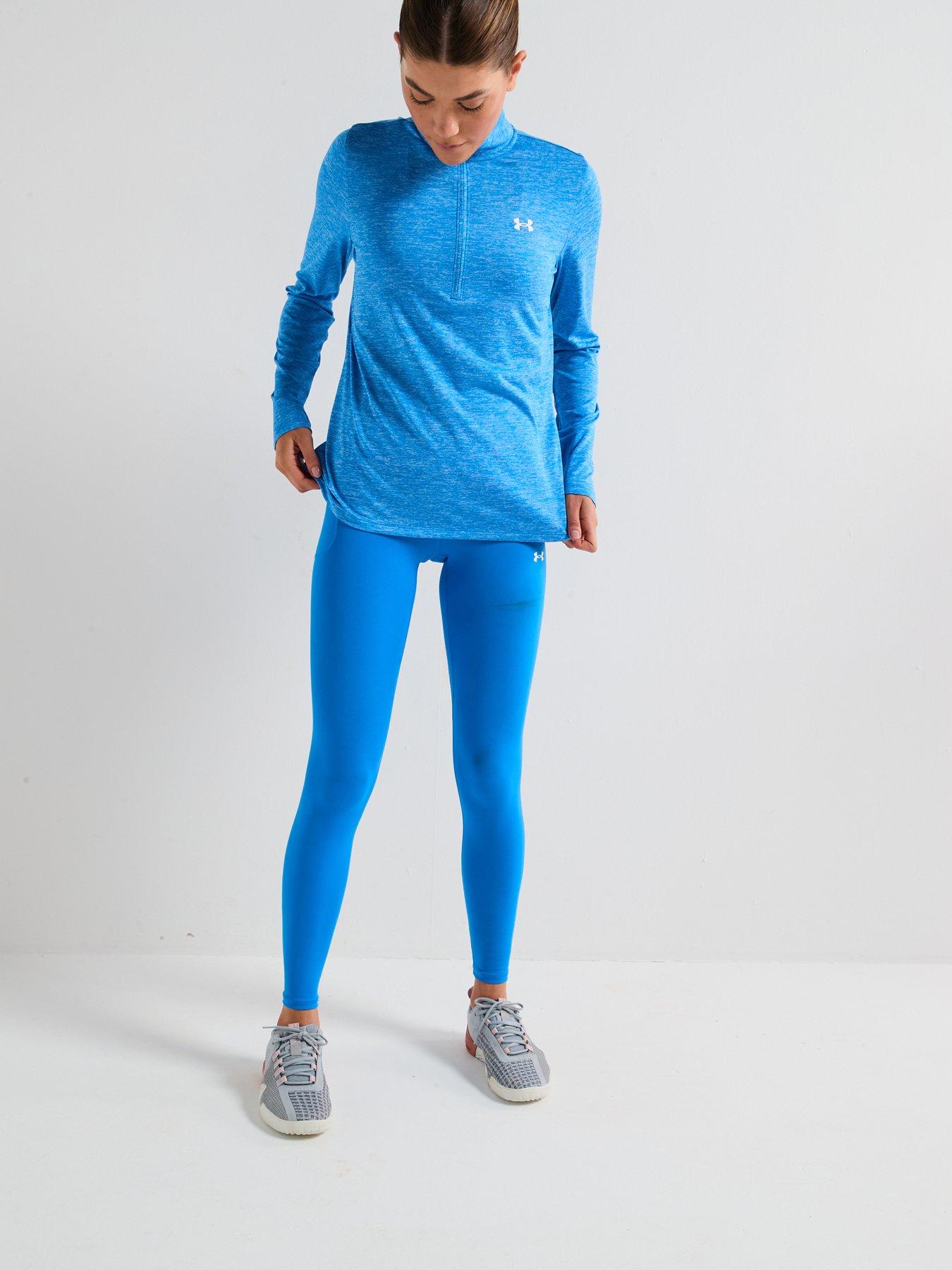 under-armour-womens-training-tech-twist-12-zip-top-blueback