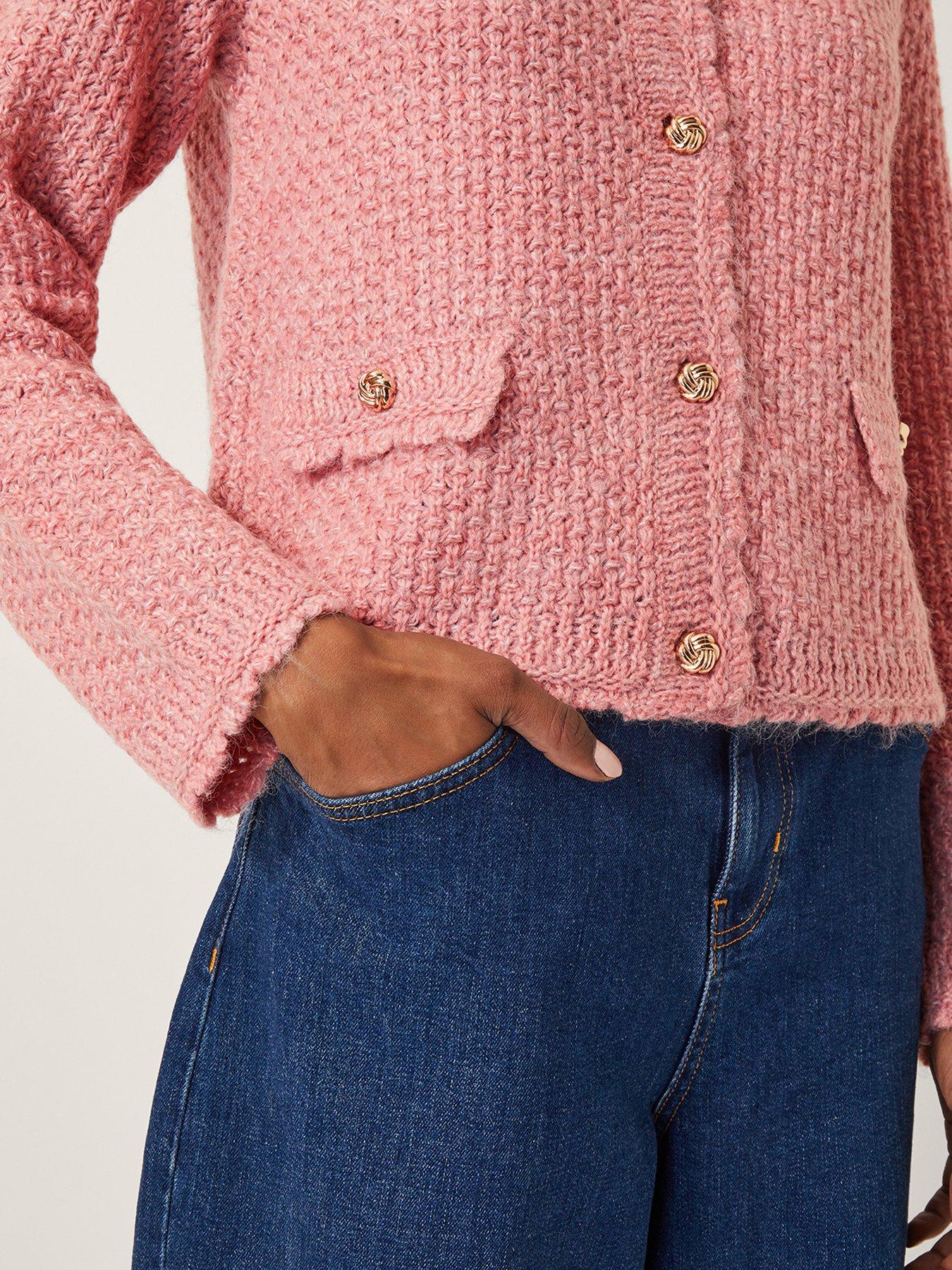 monsoon-suki-stitch-cardigan-pinkdetail