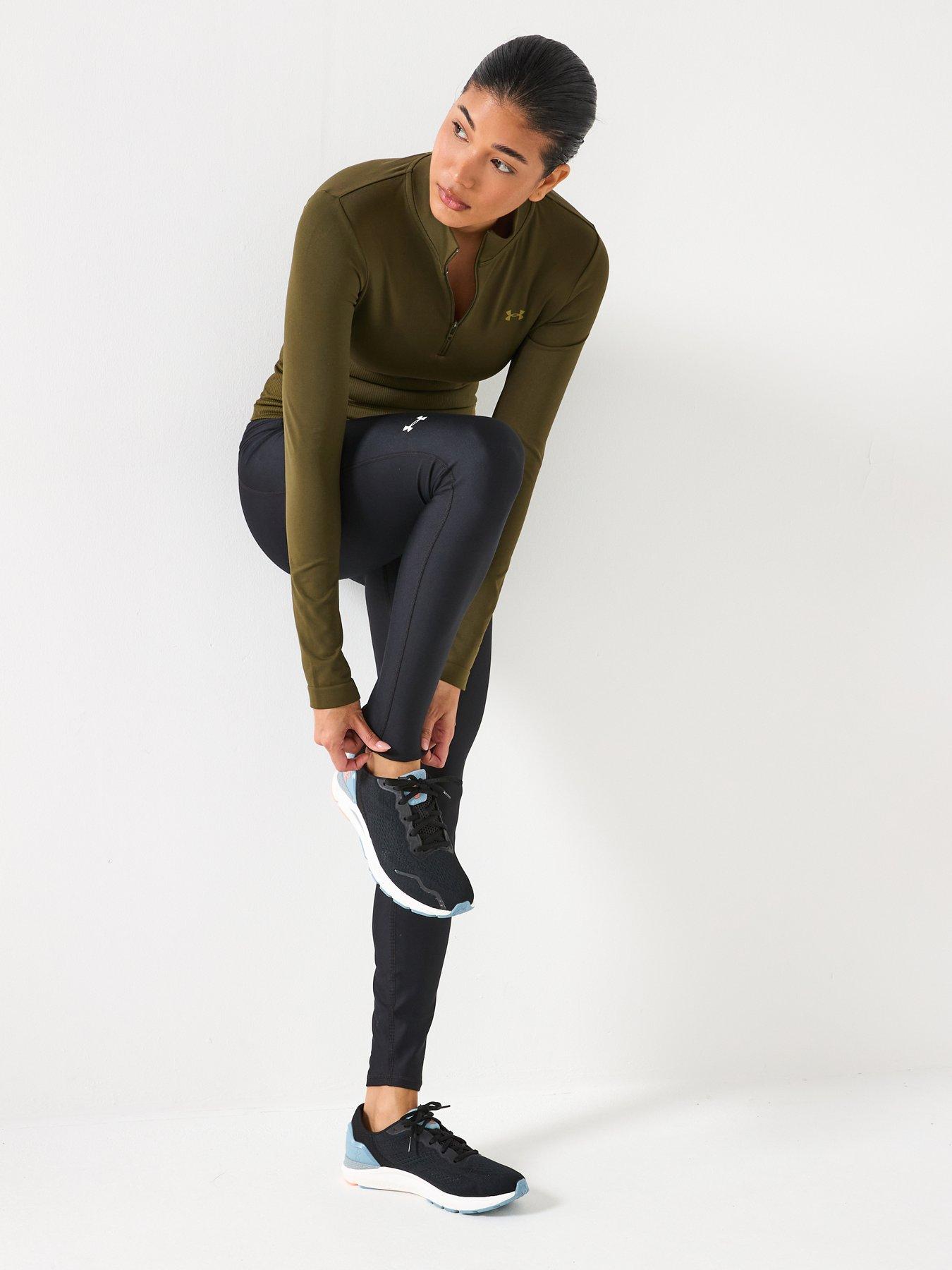 under-armour-womens-training-vanish-seamless-14-zip-top-greenback