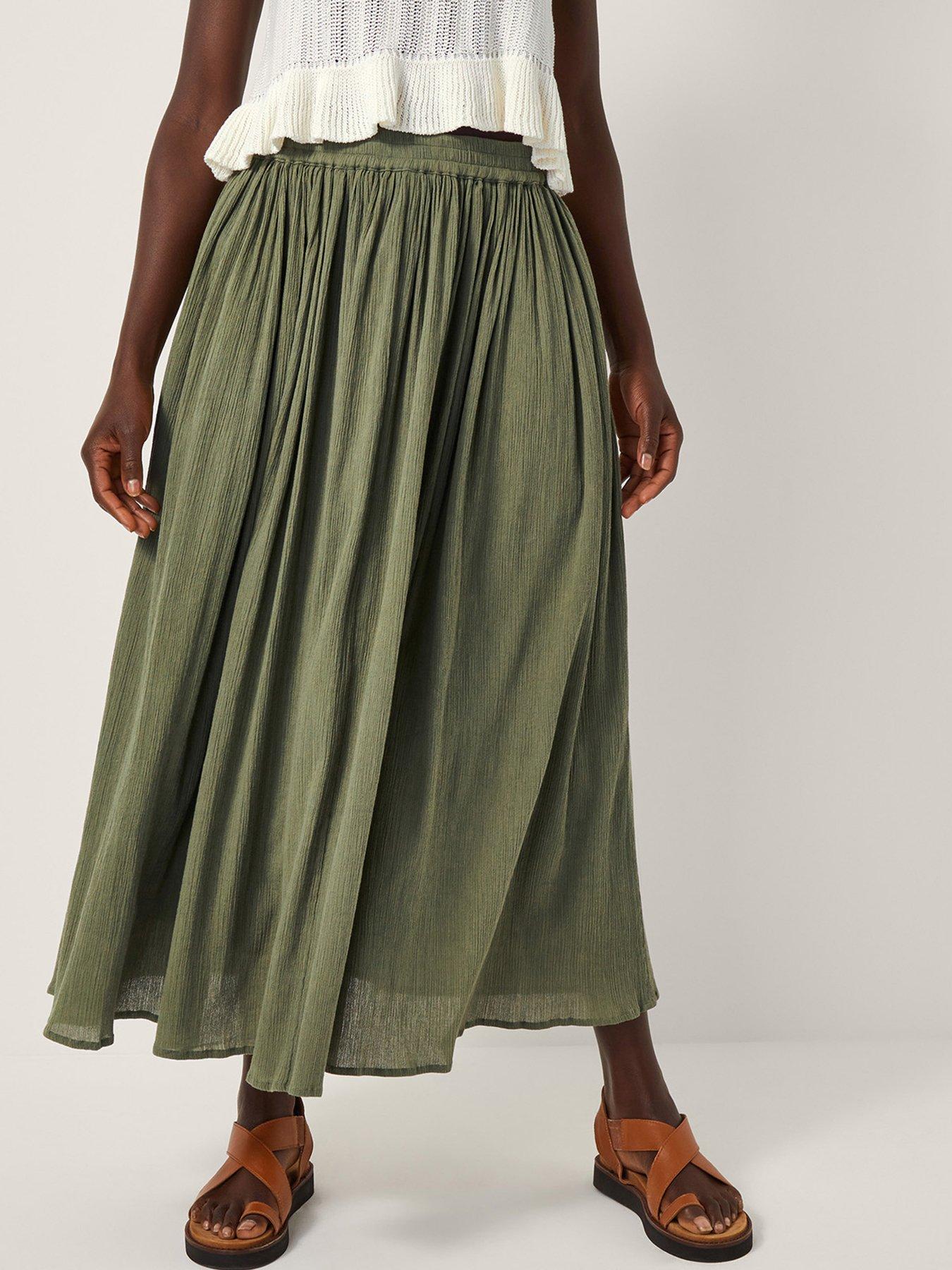 monsoon-bethany-skirt-khakifront