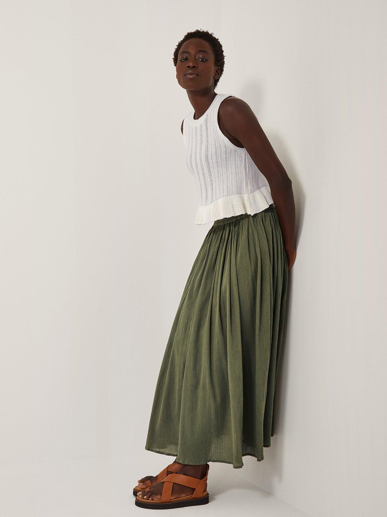 monsoon-bethany-skirt-khakioutfit